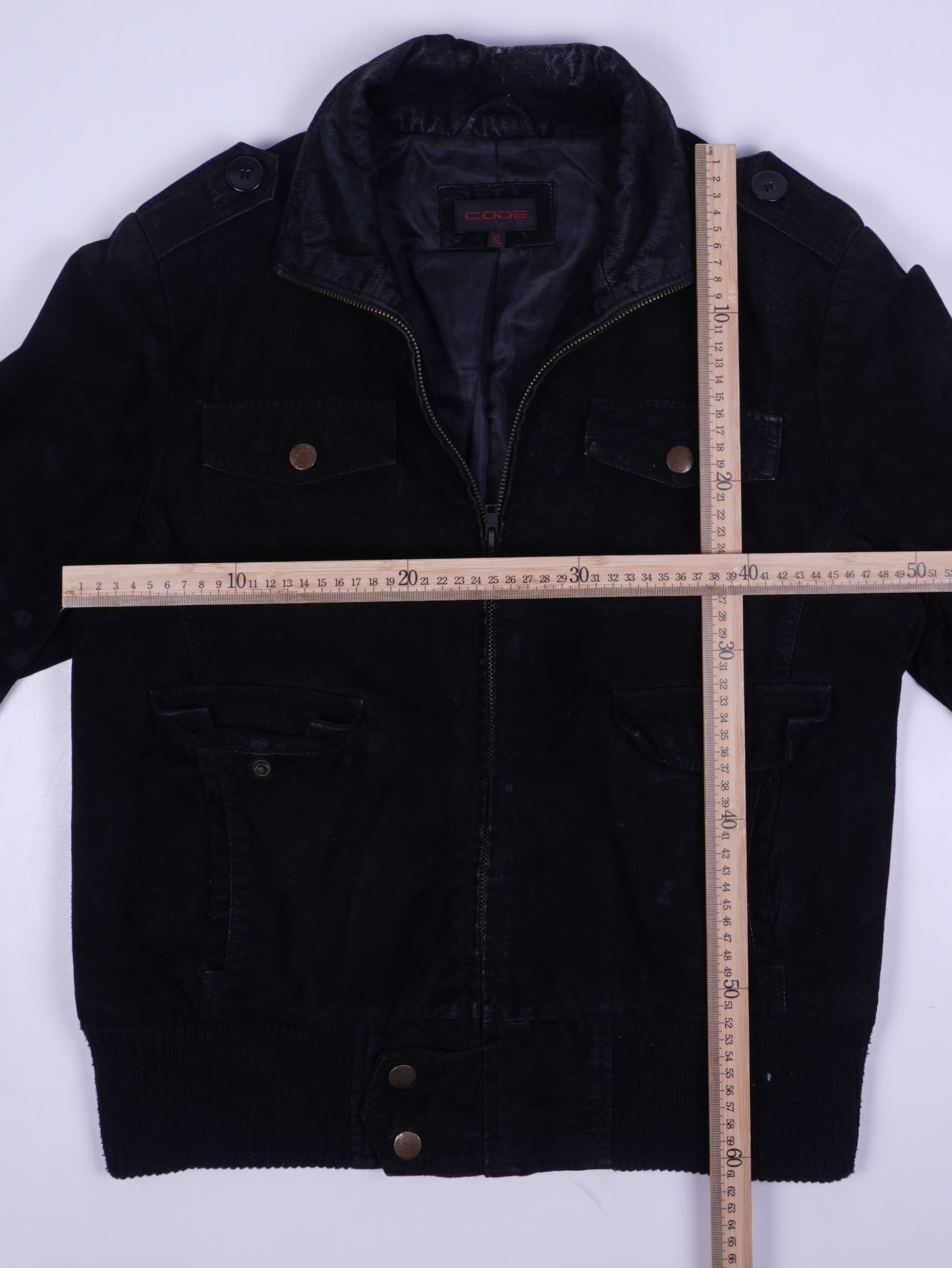 Vintage Lederjacke (M)