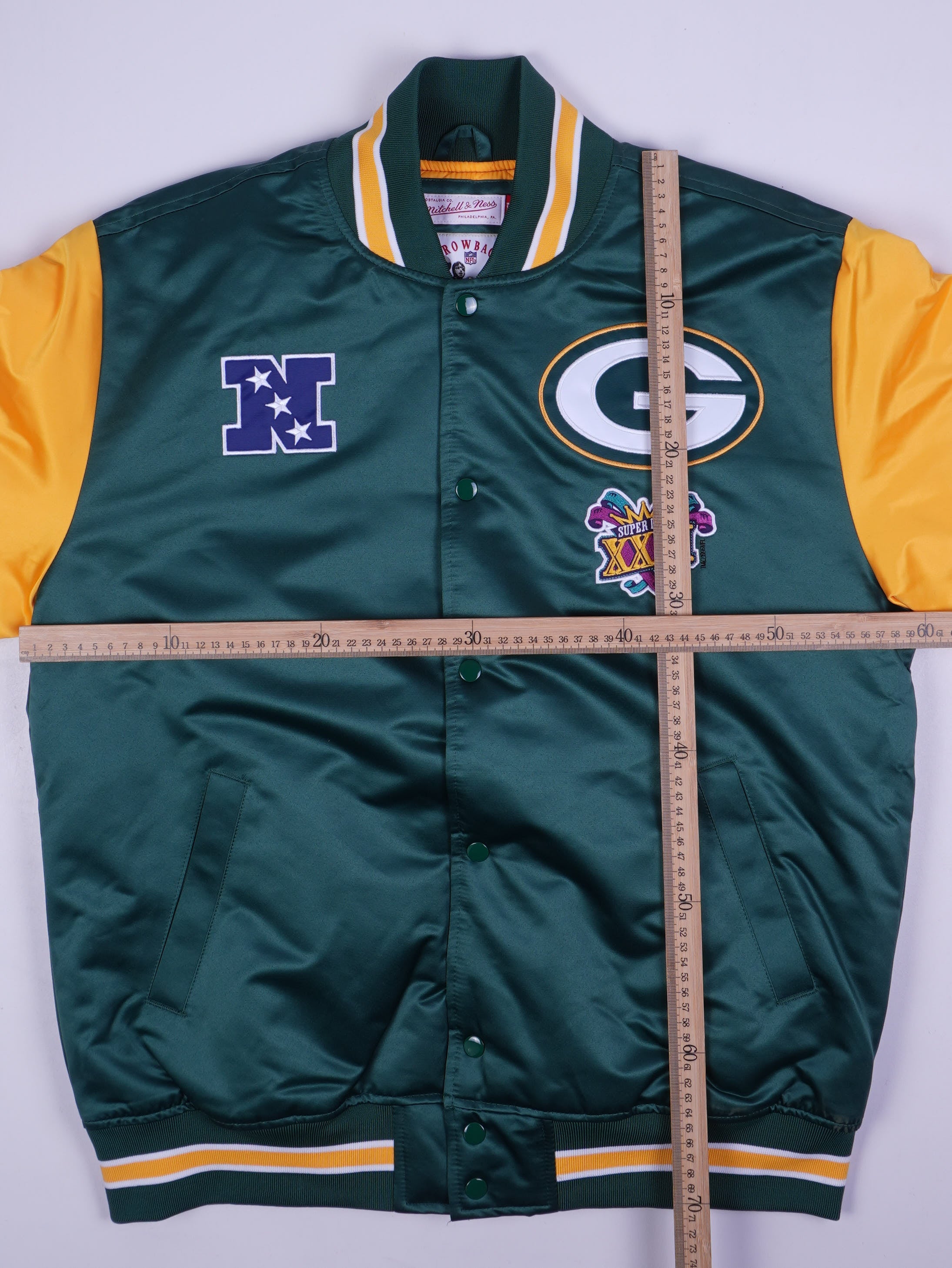 Mitchell & Ness College Jacke (L)