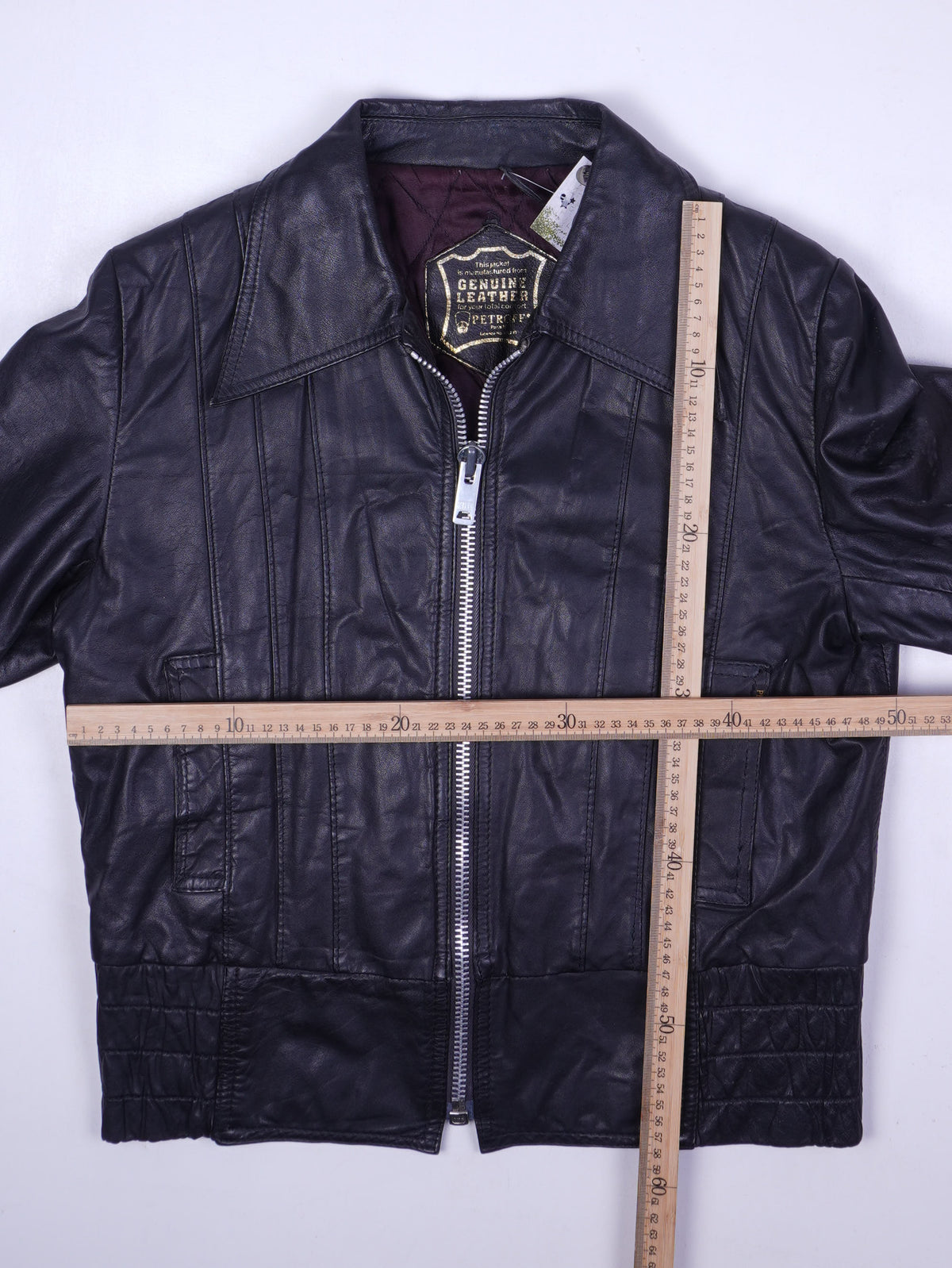 Vintage Lederjacke (M)