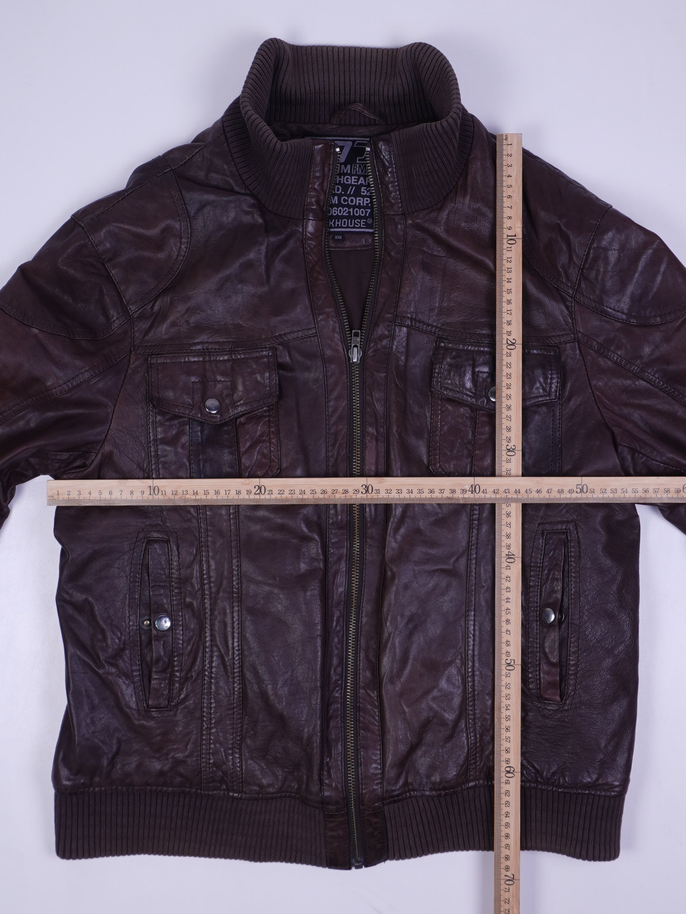 Vintage Lederjacke (XL)