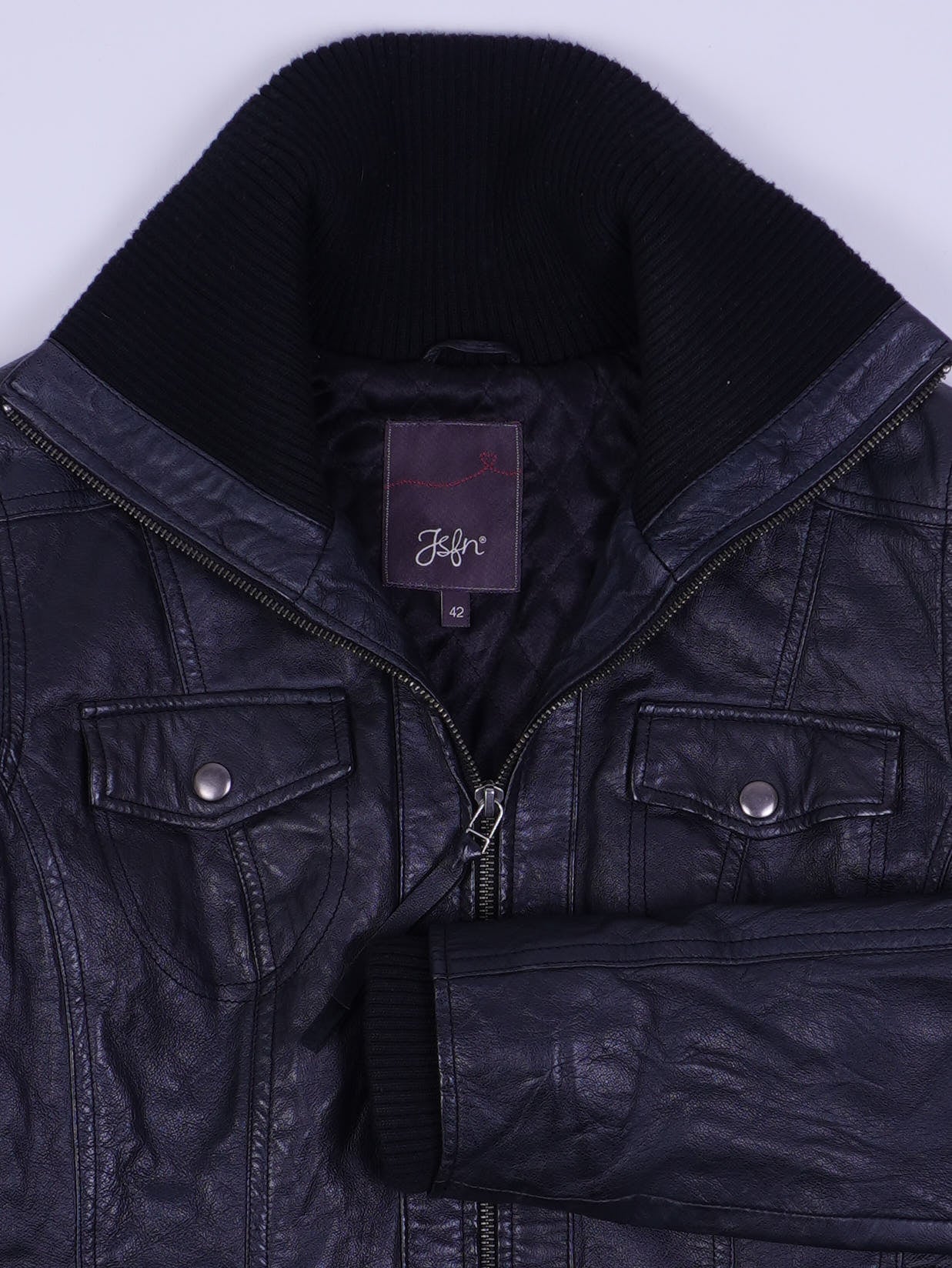 Vintage Lederjacke (M)