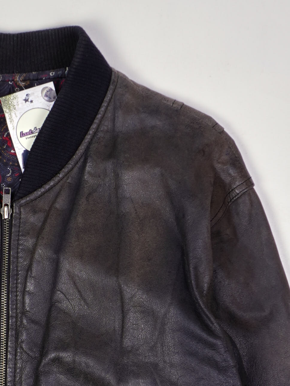 Vintage Lederjacke (M)