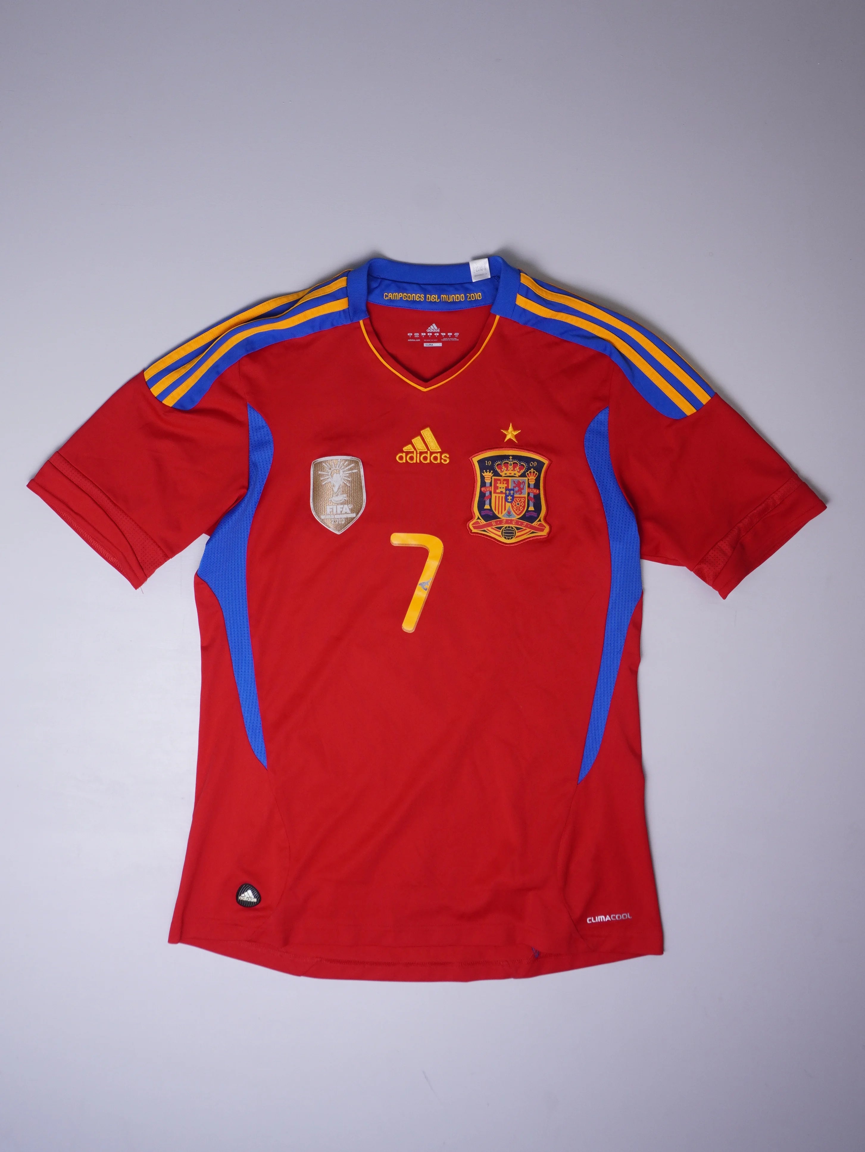 Adidas Spanien "David Villa" Trikot (M)
