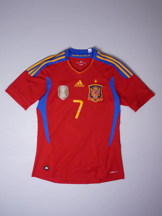 Adidas Spanien "David Villa" Trikot (M)