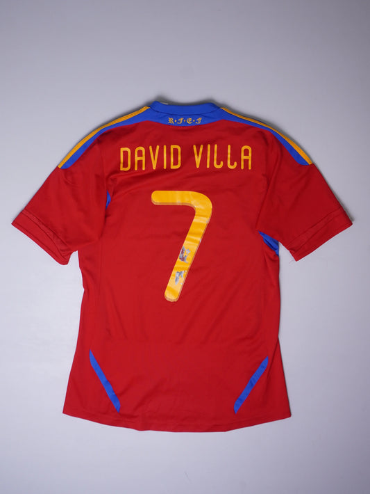 Adidas Spanien "David Villa" Trikot (M)