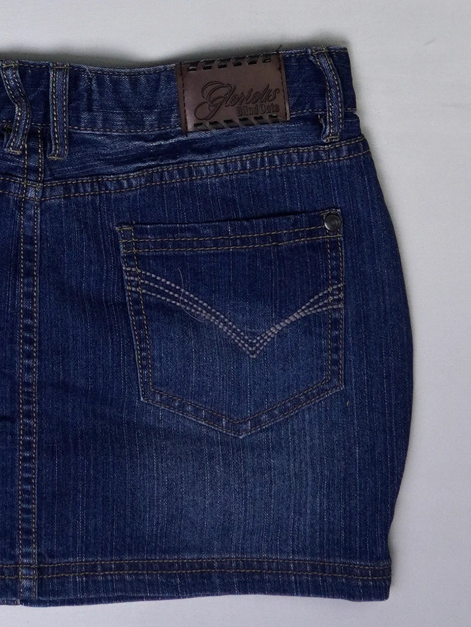 Y2K 36/38 Mini Minirock (S/M)