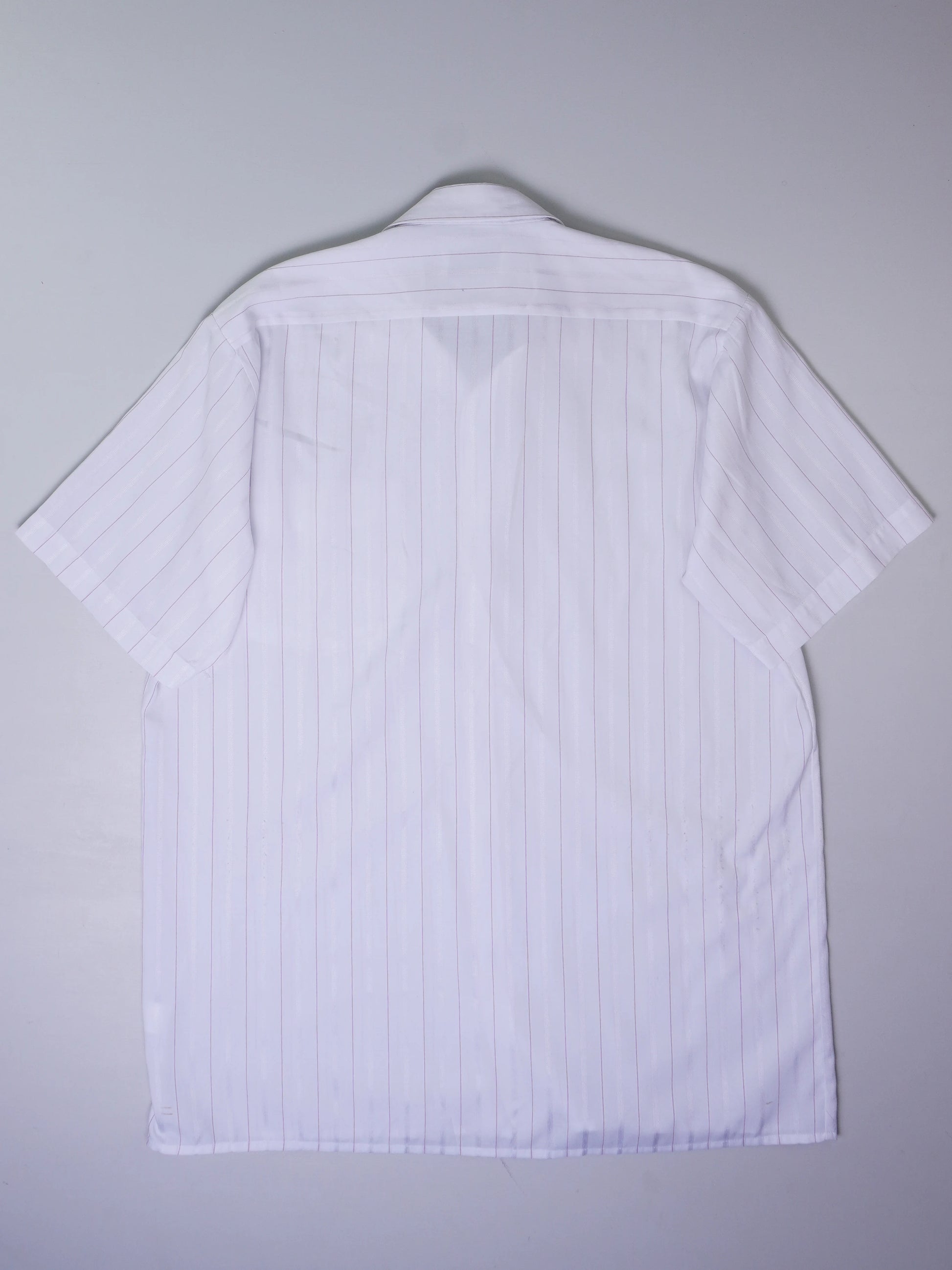 Vintage Gestreiftes Kurzarmhemd (M)