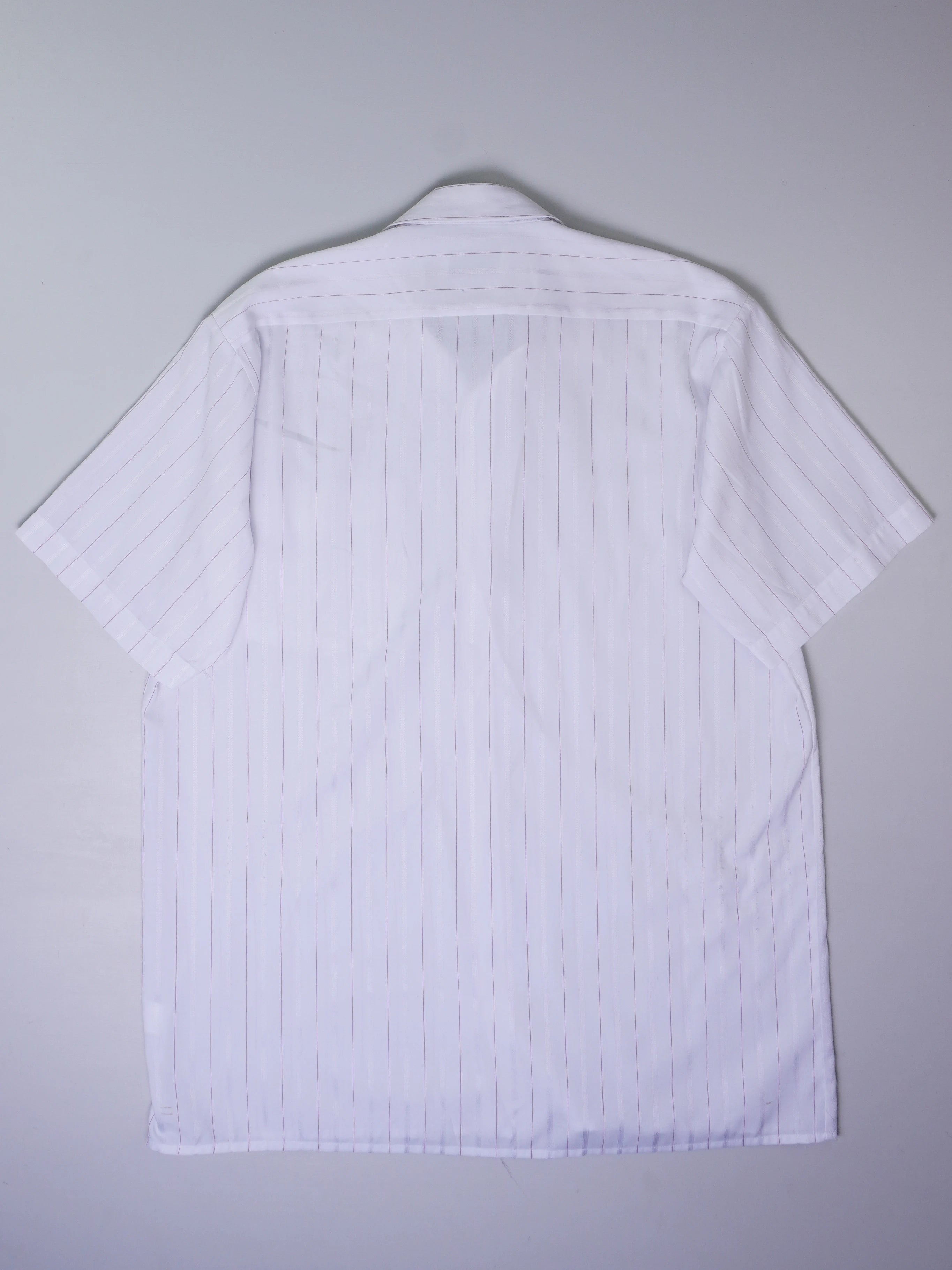 Vintage Gestreiftes Kurzarmhemd (M)