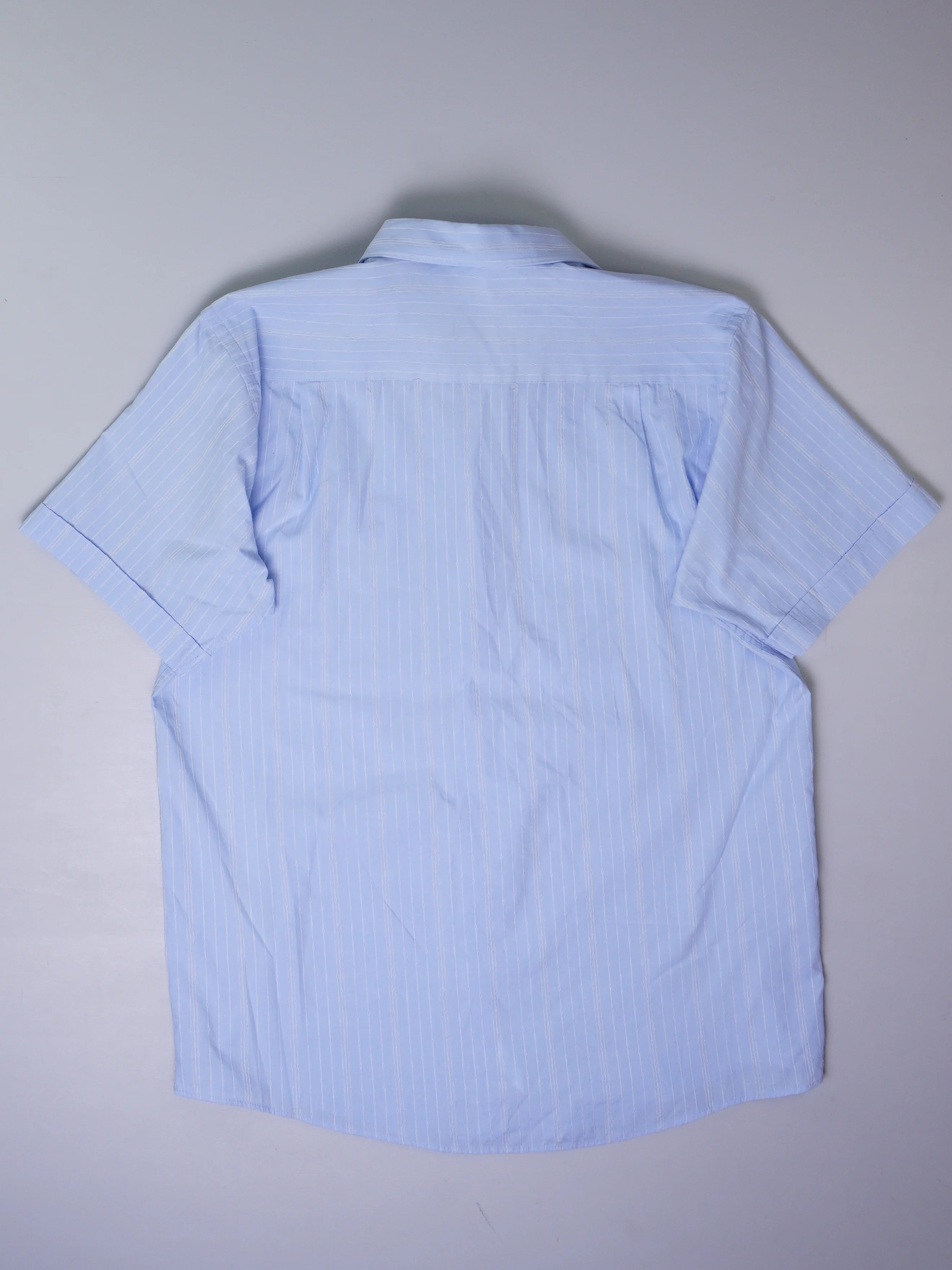 Vintage Gestreiftes Kurzarmhemd (M)