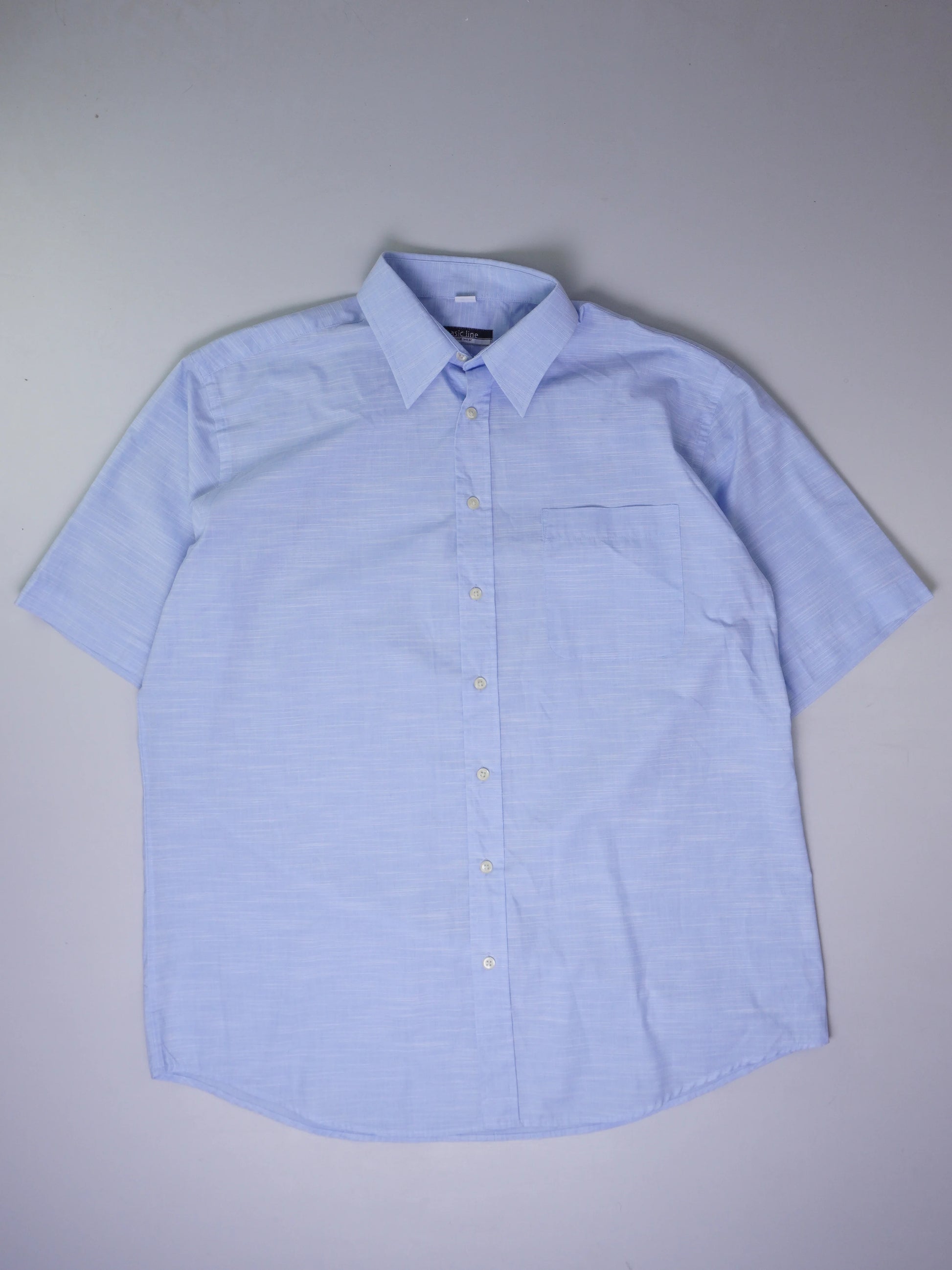 Vintage Gestreiftes Kurzarmhemd (XL)