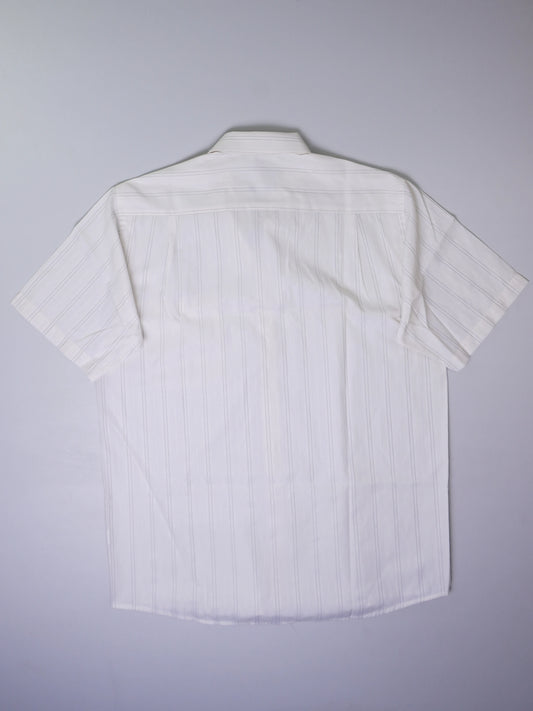 Vintage Gestreiftes Kurzarmhemd (L)