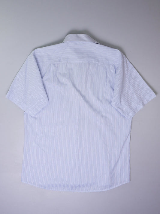 Vintage Gestreiftes Kurzarmhemd (L)