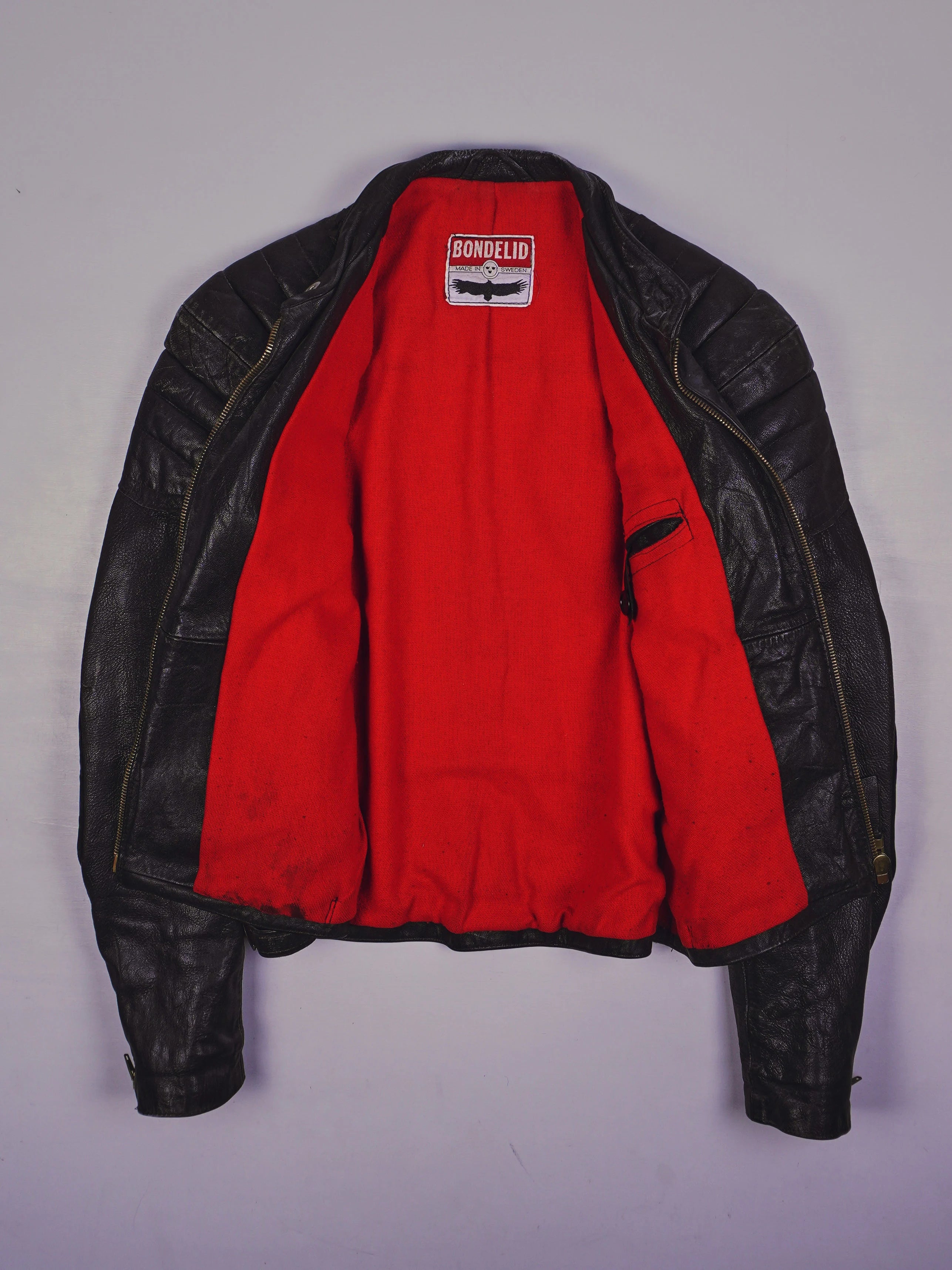 Vintage Lederjacke (S)