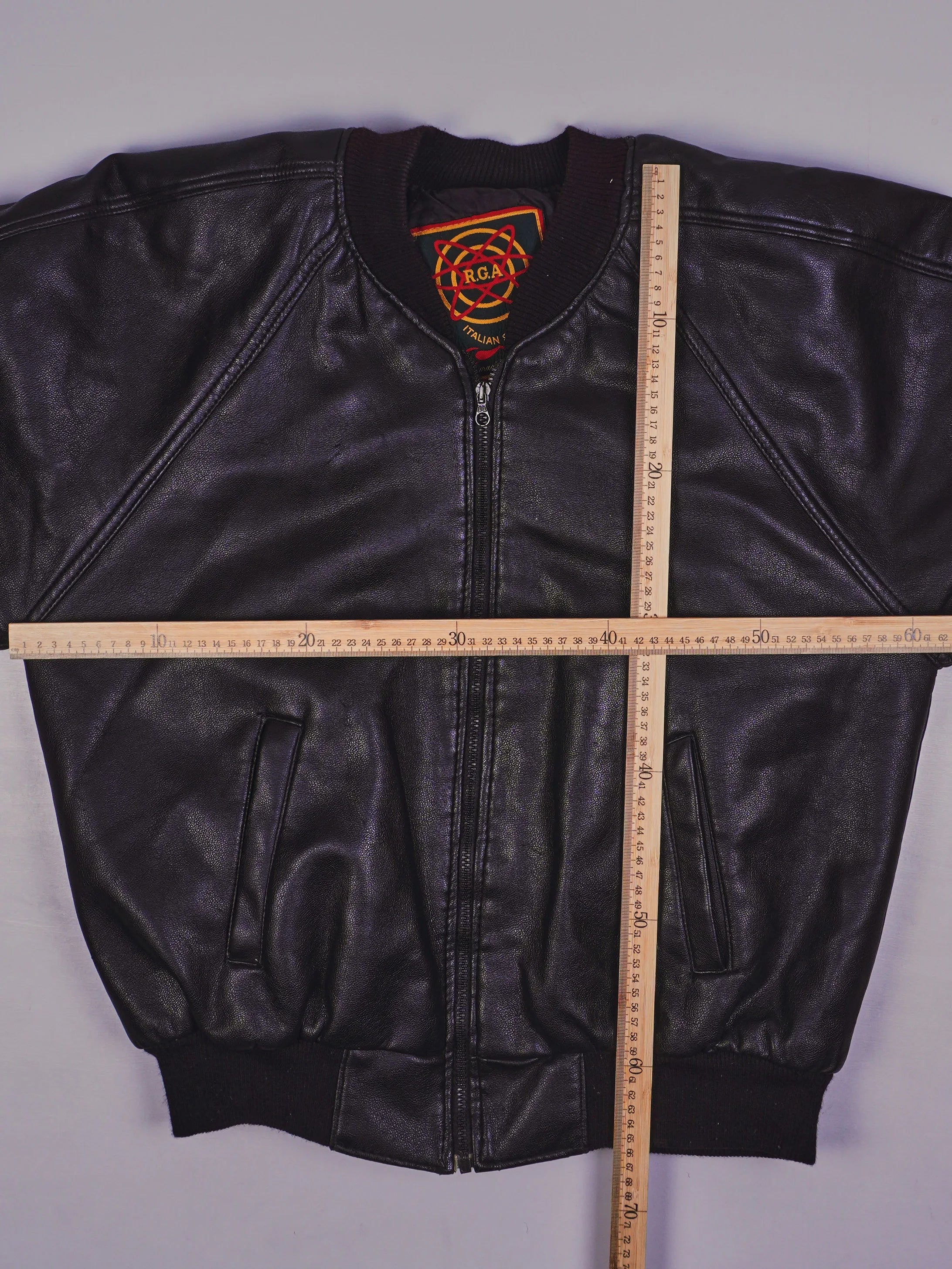Vintage Lederjacke (L)