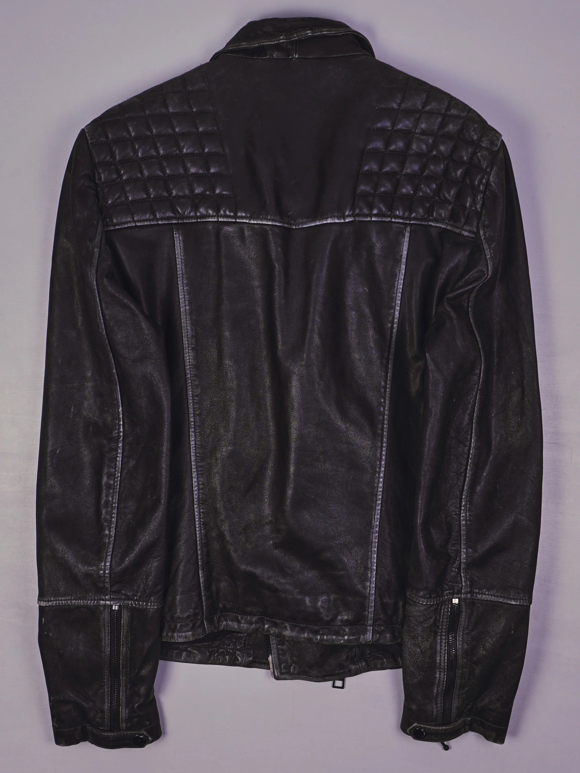 Vintage Lederjacke (M)