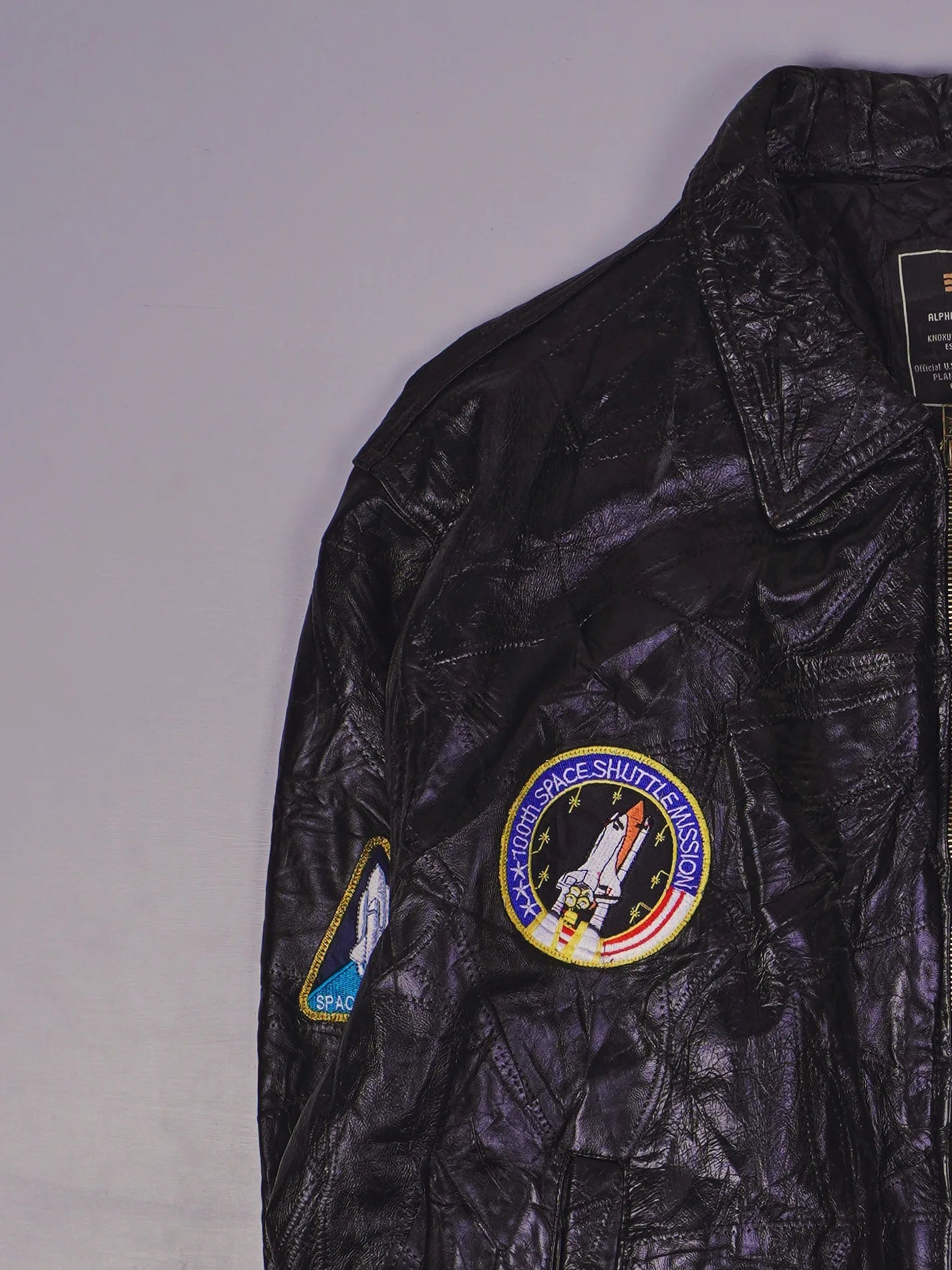 Vintage Lederjacke (L)