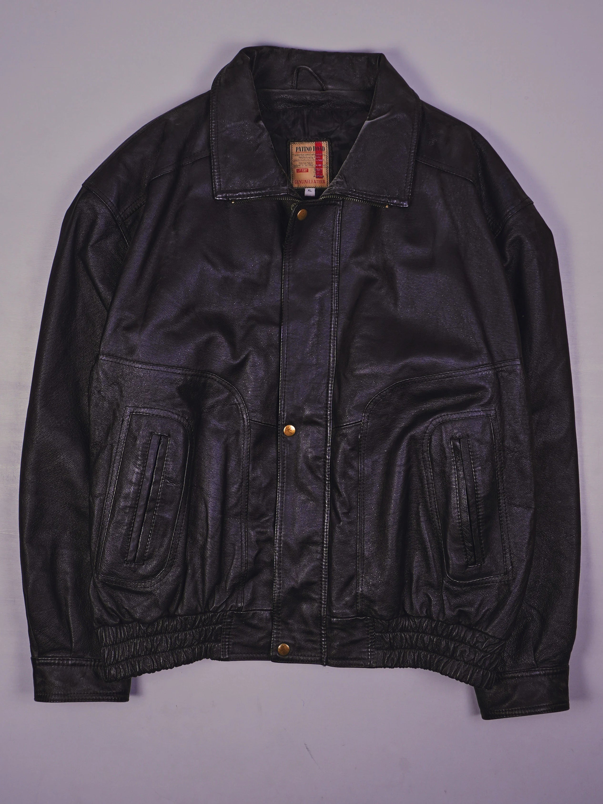 Vintage Patino Road Lederjacke (L)