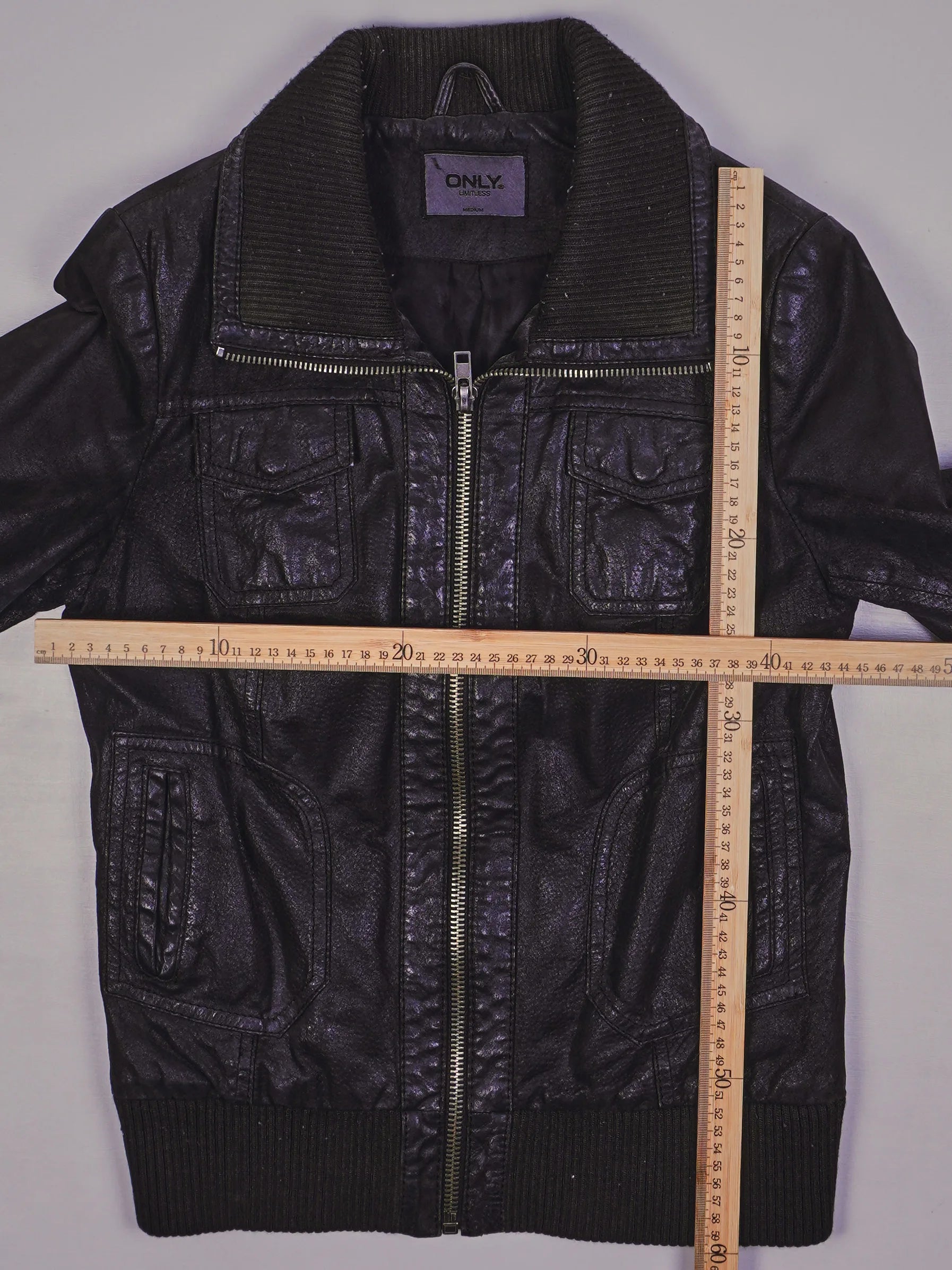 Vintage Lederjacke (S)