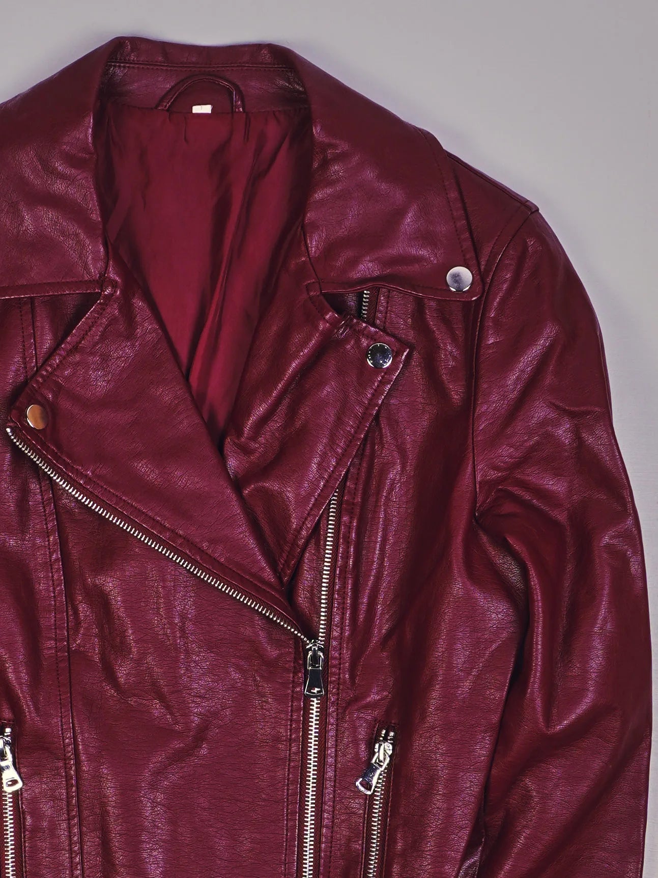 Vintage Rocker Lederjacke (M)