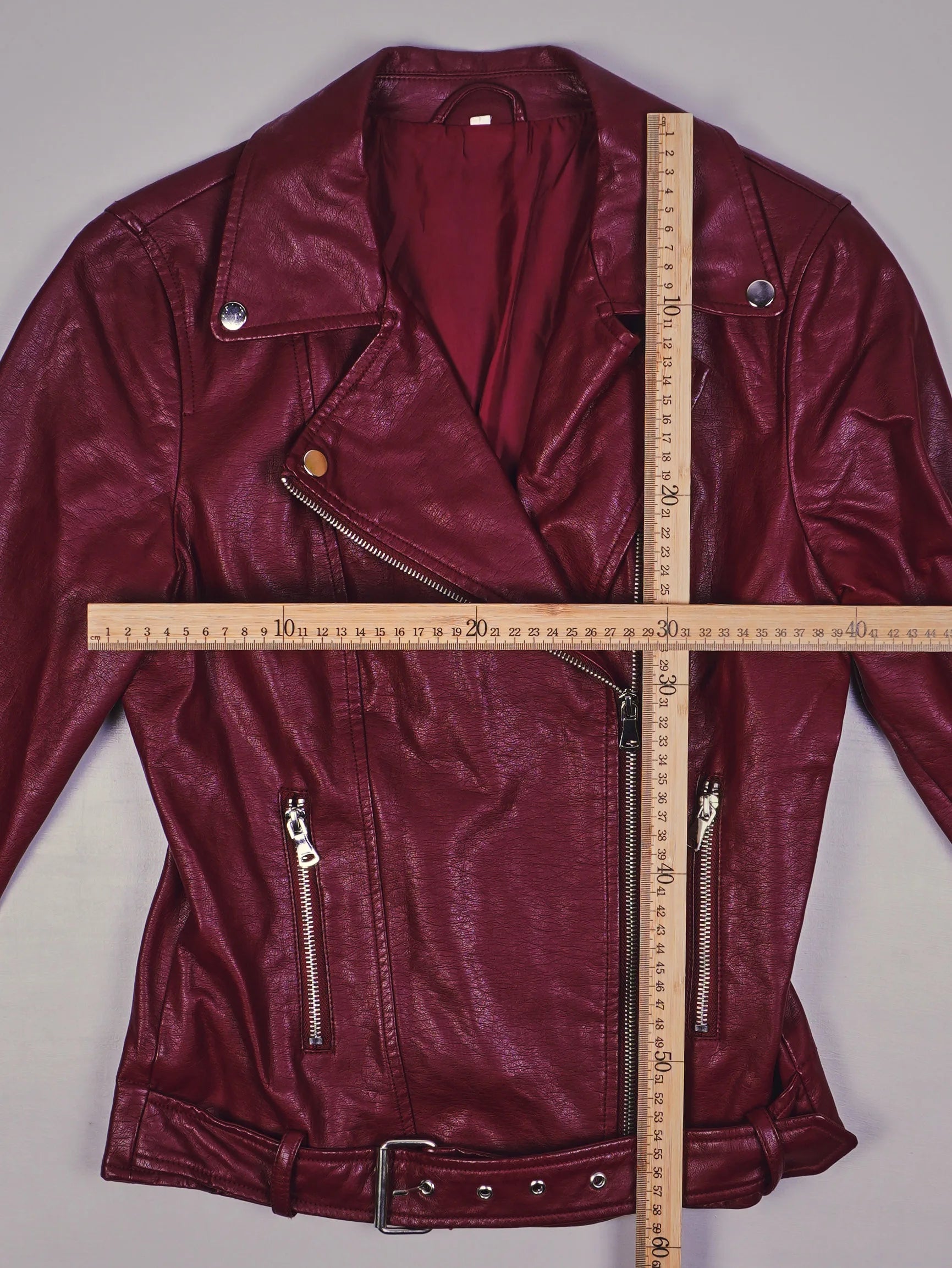 Vintage Rocker Lederjacke (M)