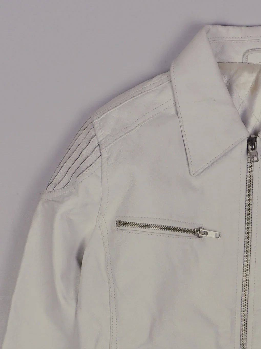 Vintage Lederjacke (M)