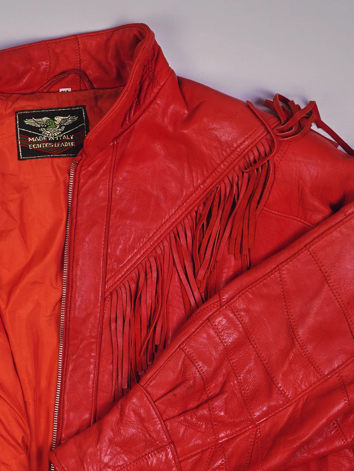 Vintage Indie Lederjacke (L)