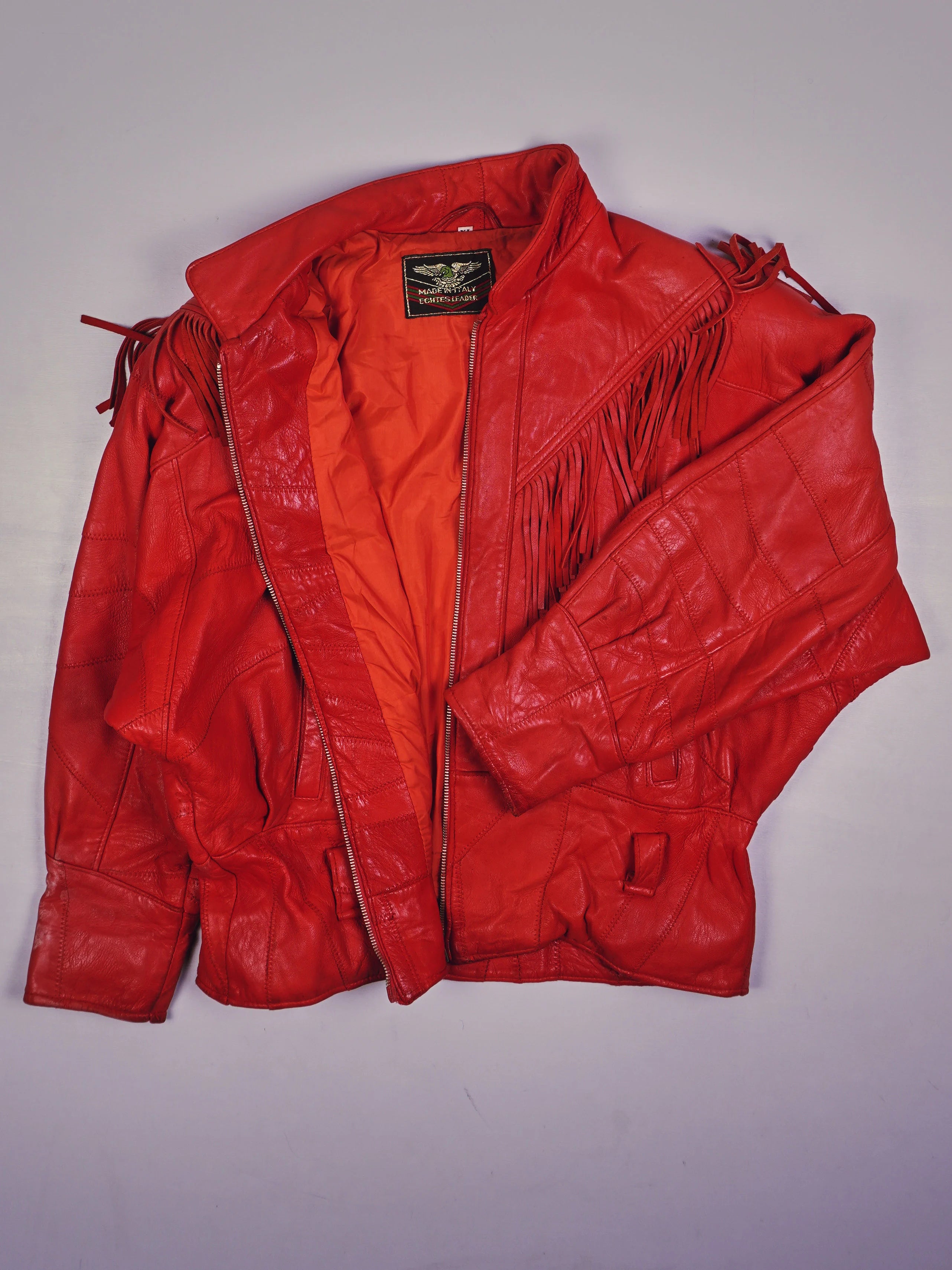 Vintage Indie Lederjacke (L)