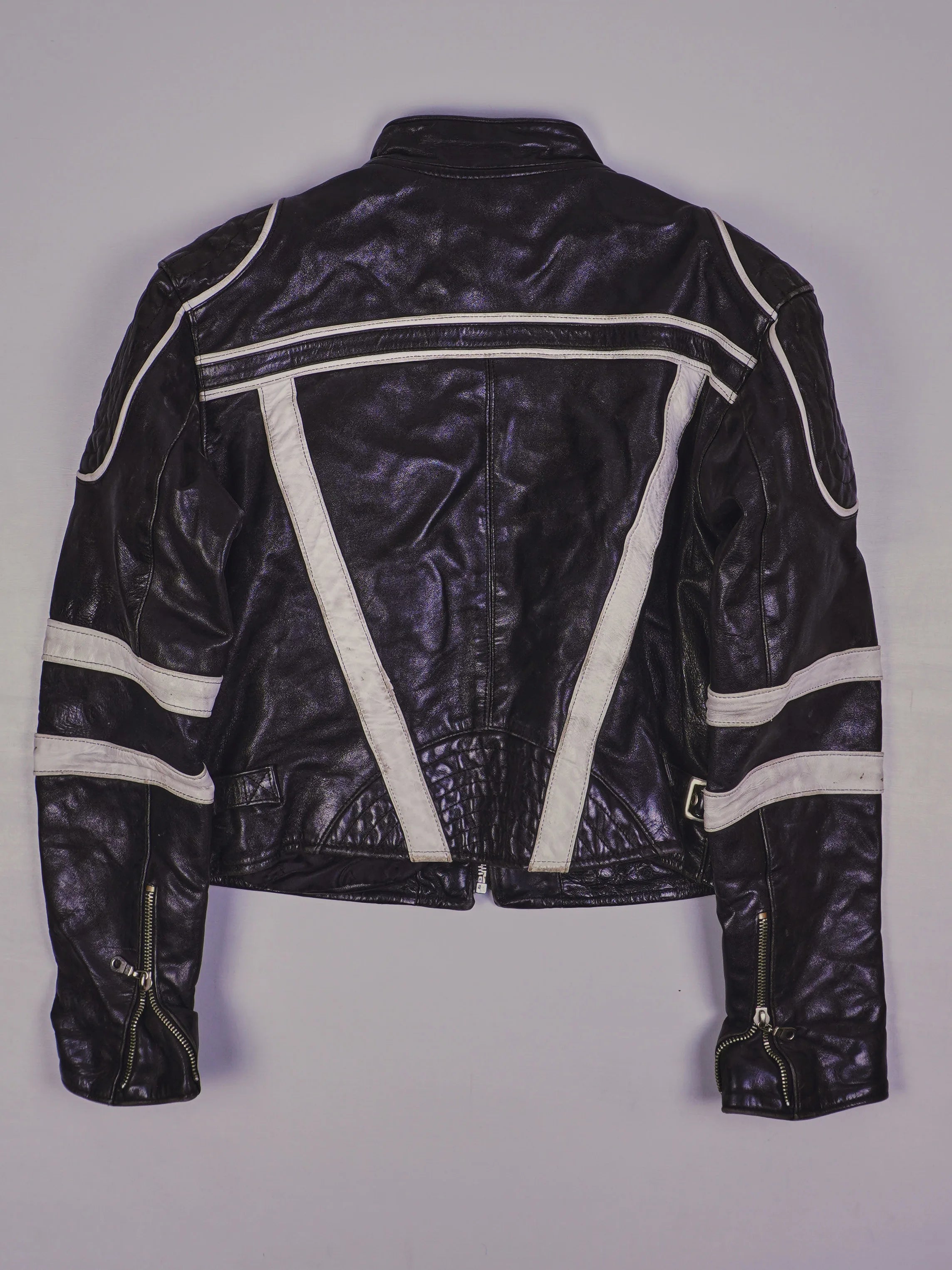 Vintage Racer Lederjacke (s)