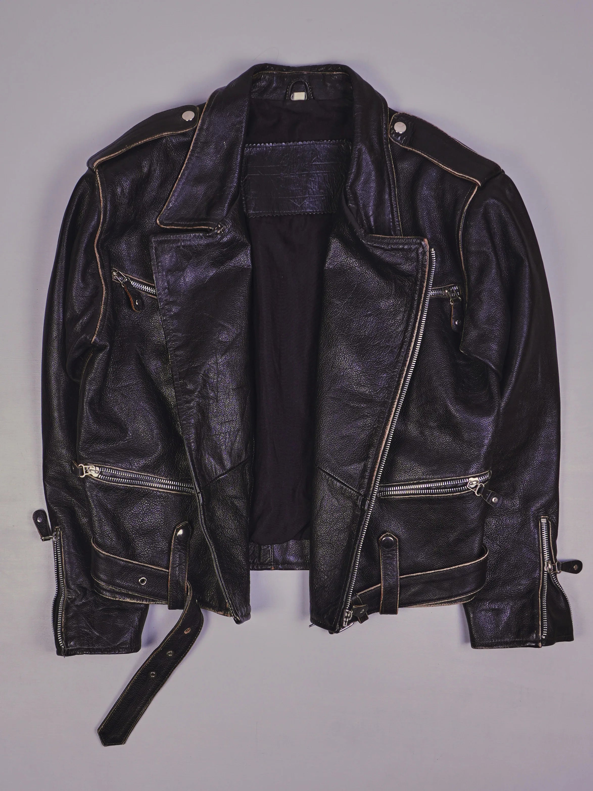 Vintage Lederjacke (S)