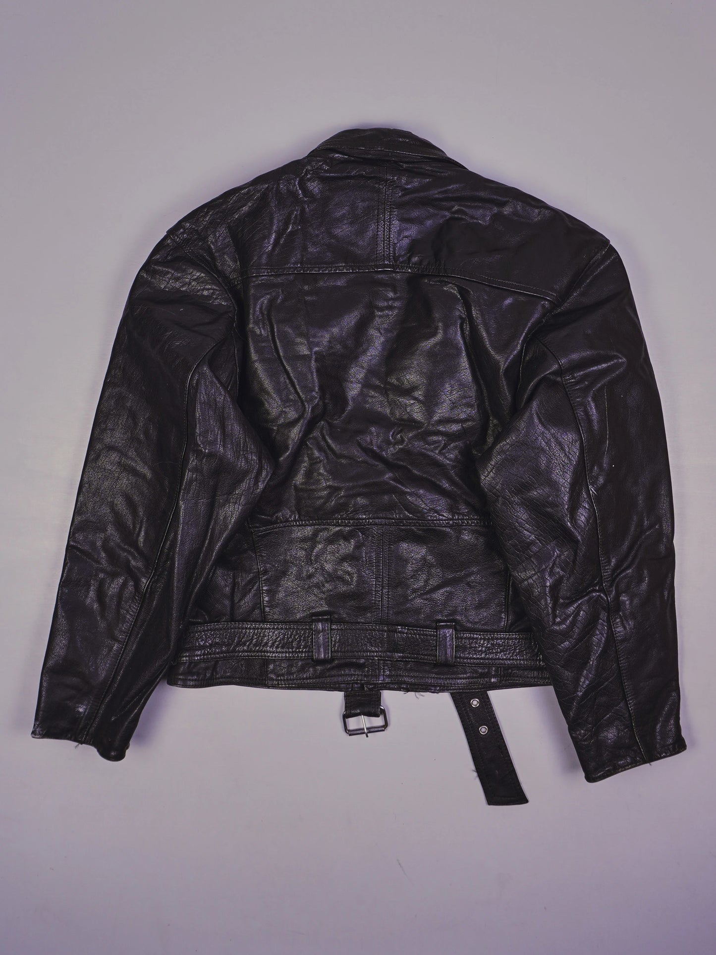 Vintage Rocker Lederjacke (M)