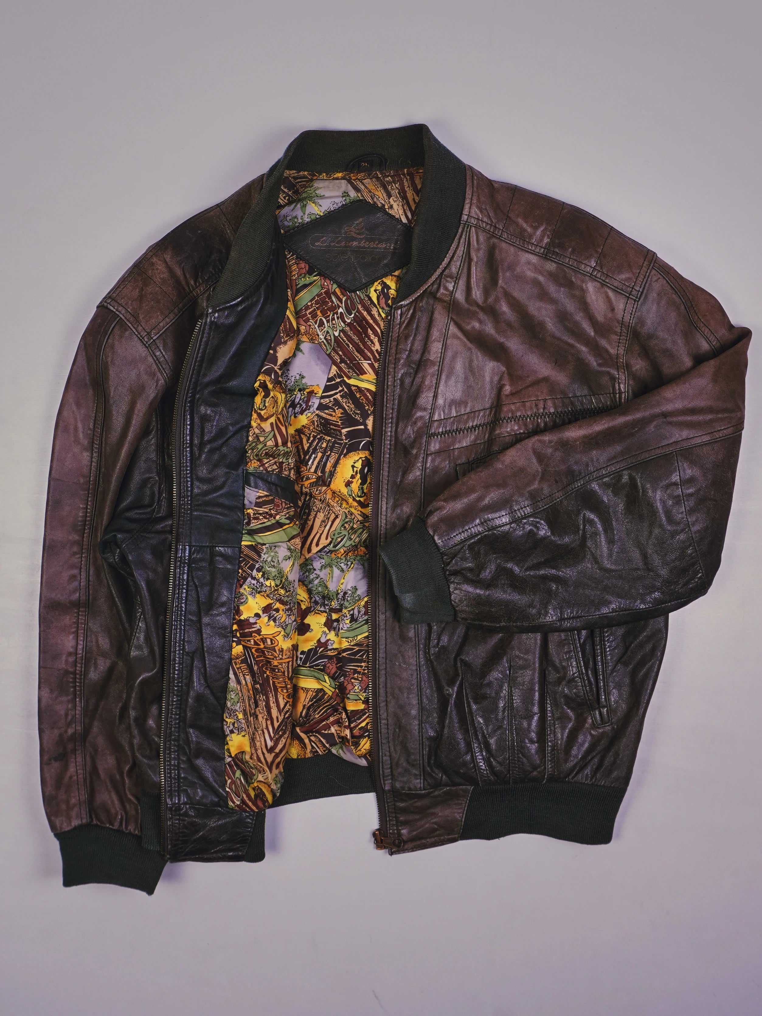 Vintage Lederjacke (M)