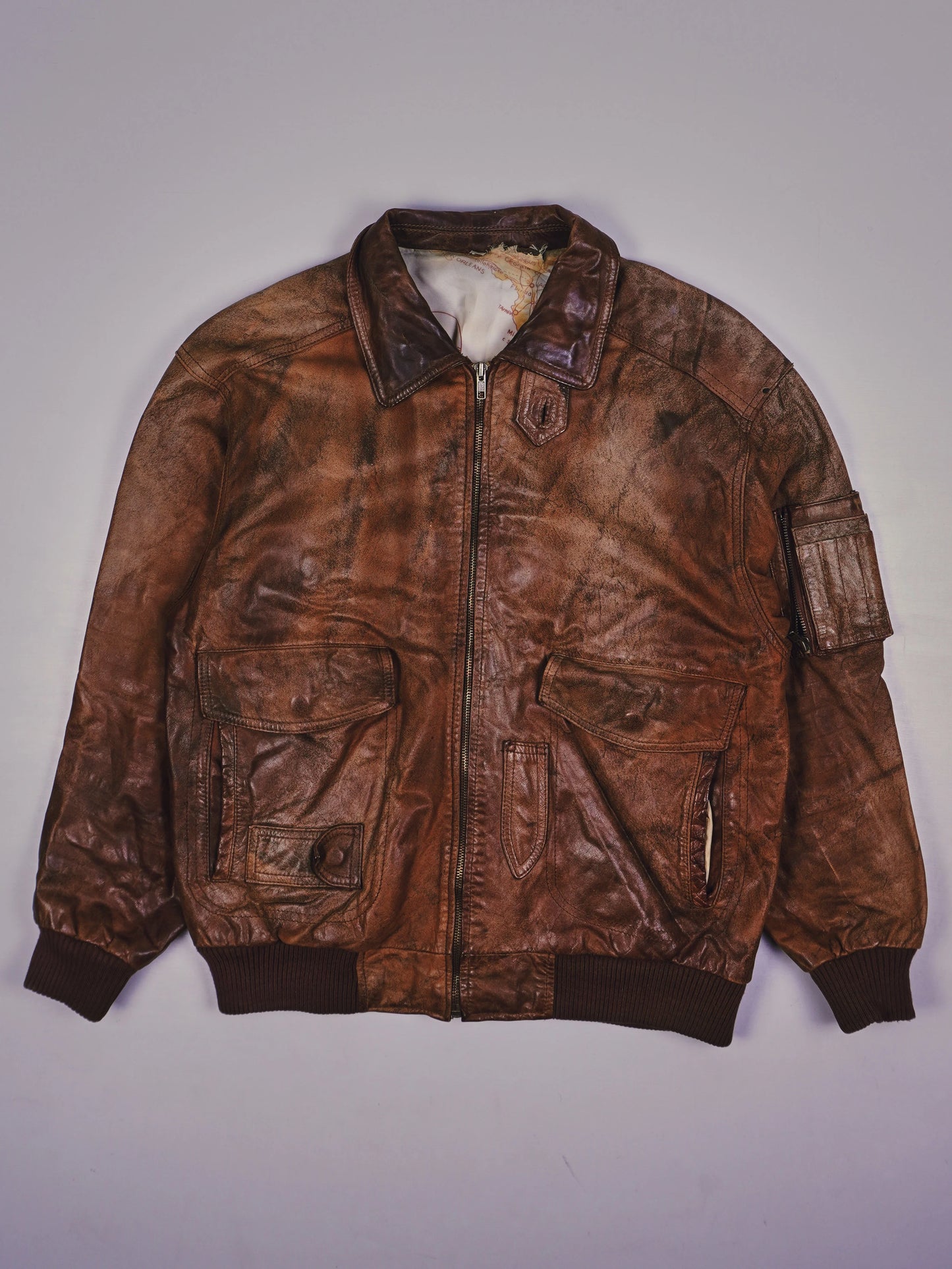 Vintage Fly High Piloten Jacke (S)