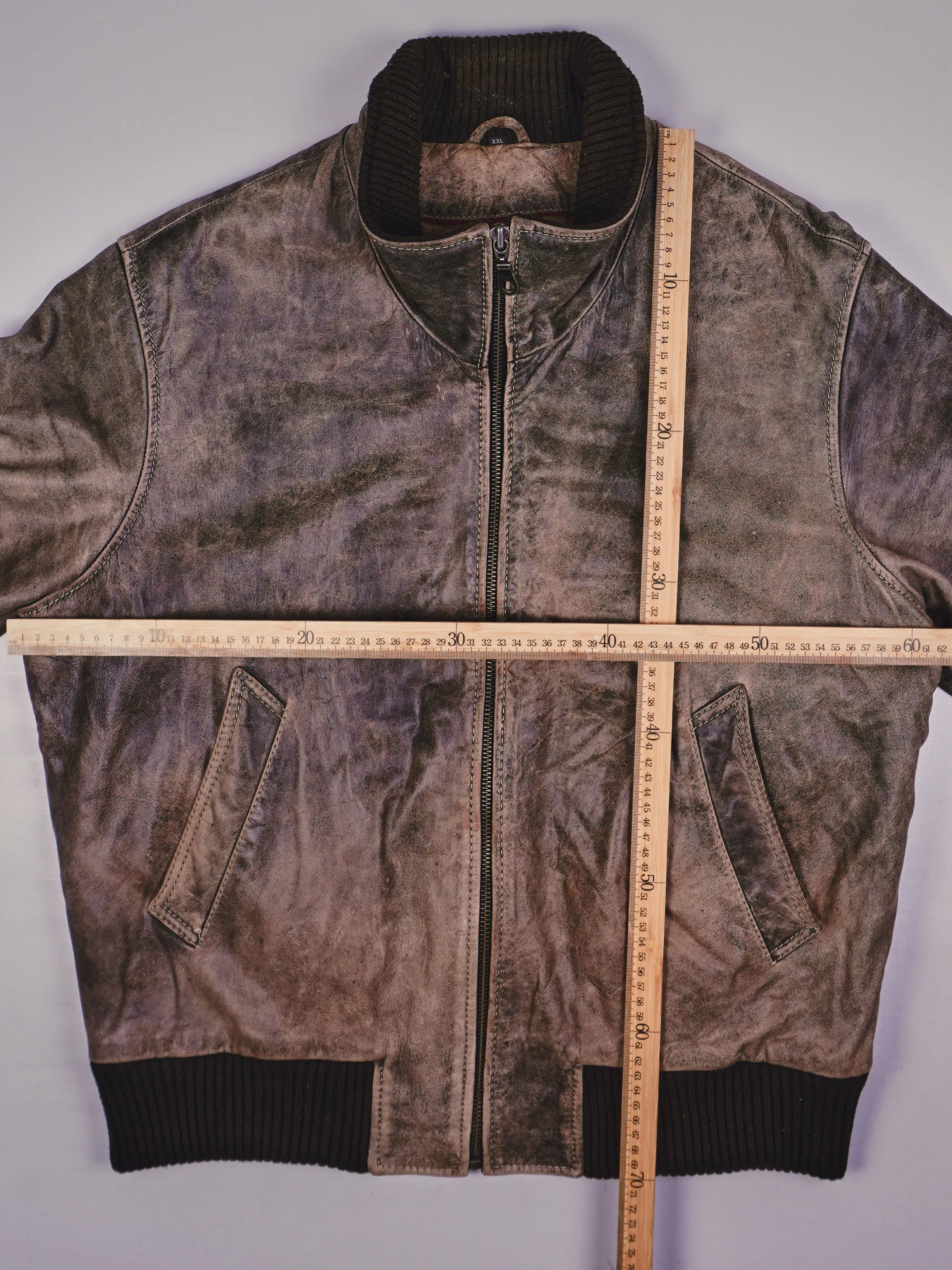 Vintage Kenvelo Supreme Lederjacke (L)