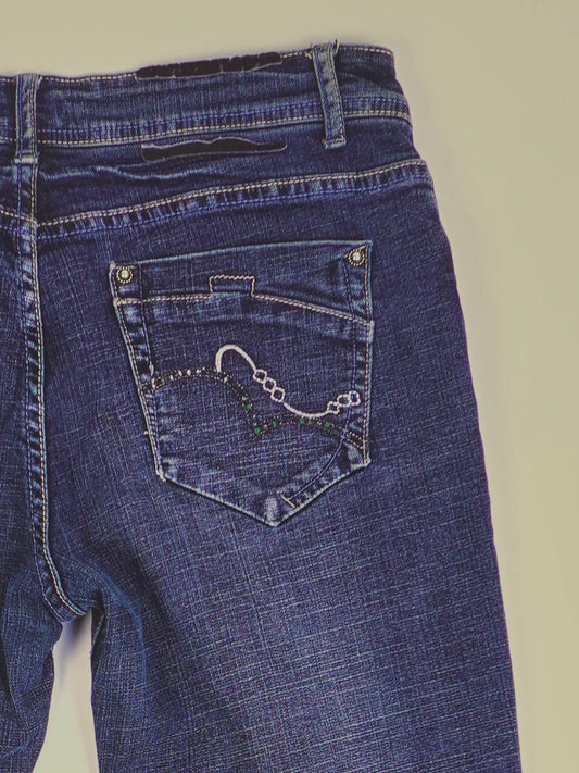 Vintage Nep Star Y2K Jeans (W28)