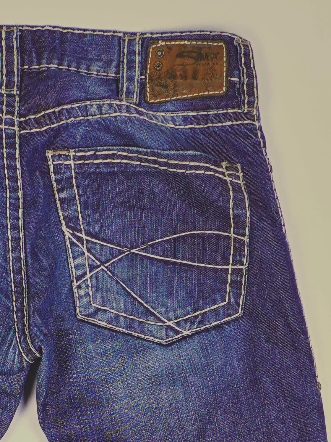 Vintage Silver Jeans (W34)