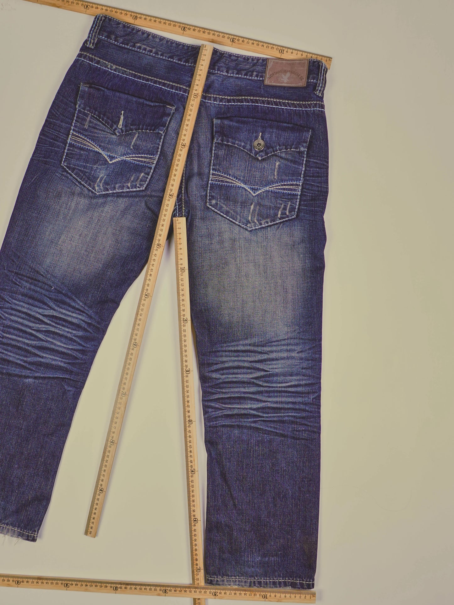 Vintage Washed Jeans (w38)