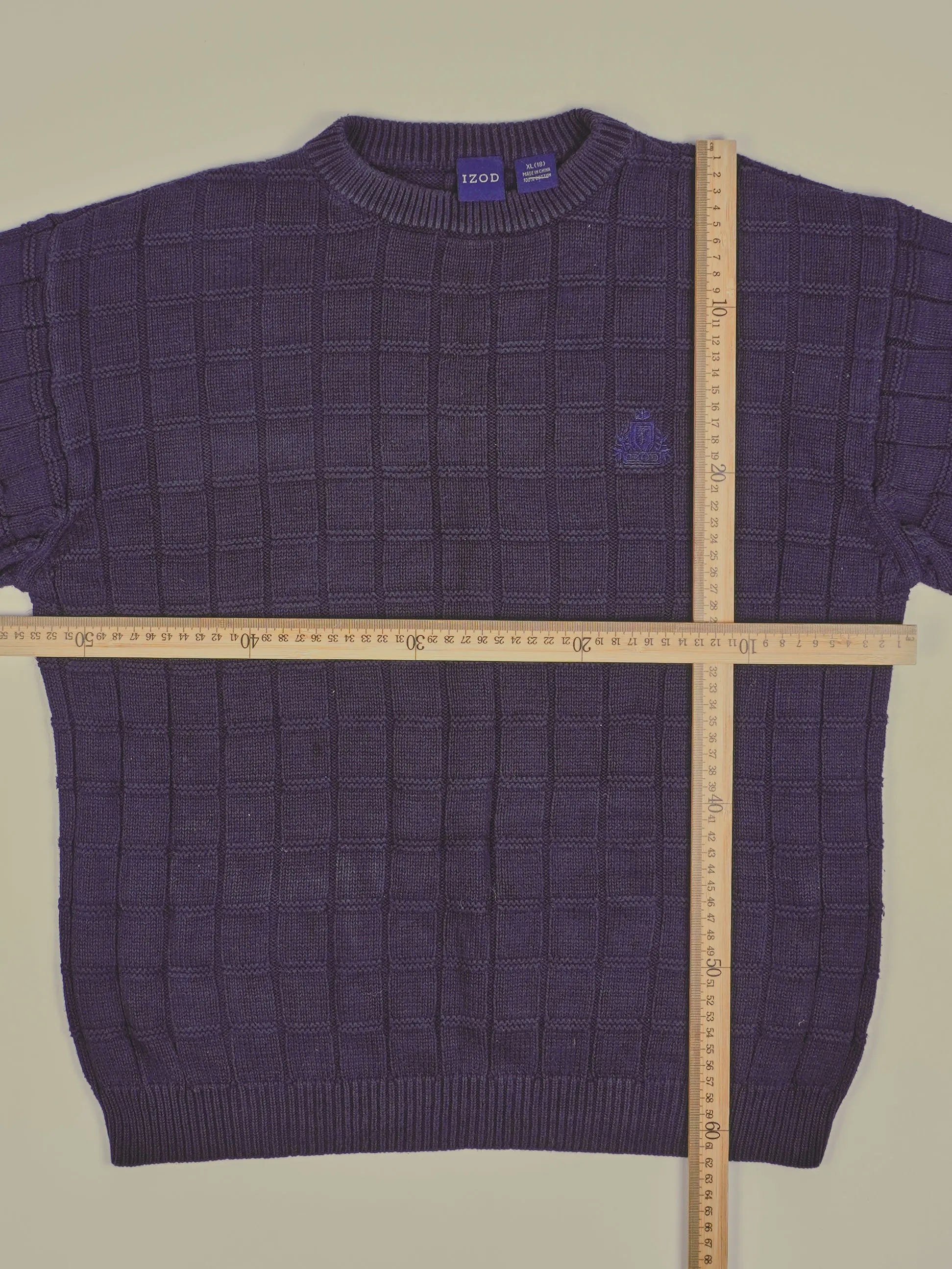 Vintage IZOD Strickpullover (S)