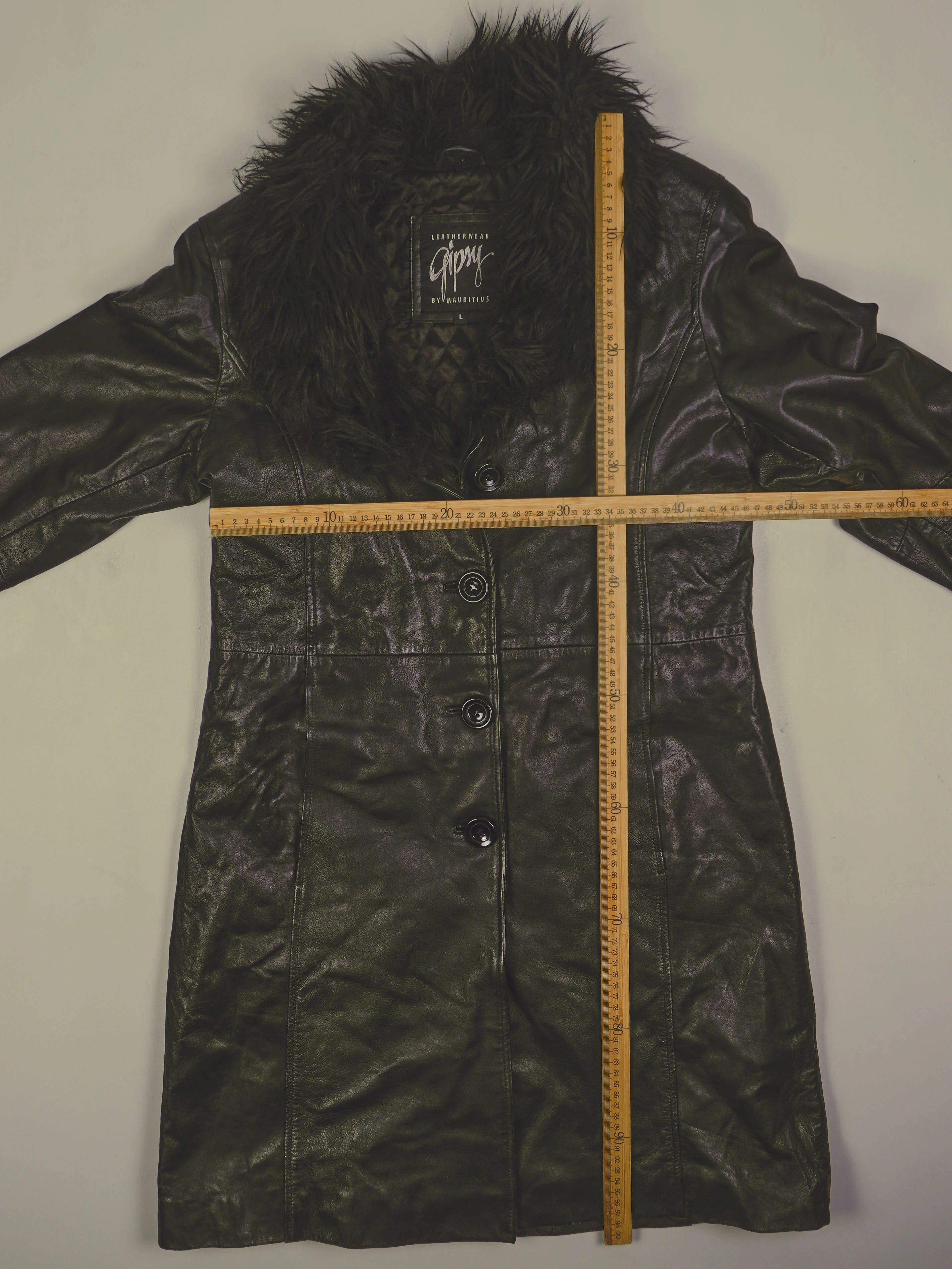 Vintage Lederjacke (L)