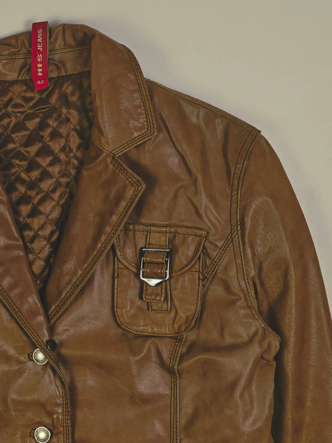 Vintage Lederjacke (S)