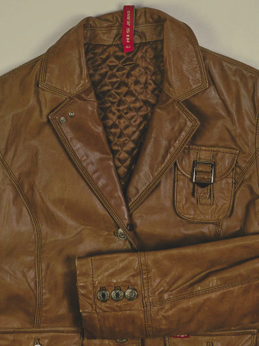 Vintage Lederjacke (S)