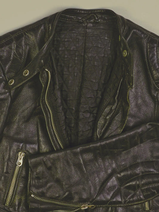 Vintage Lederjacke (XS)