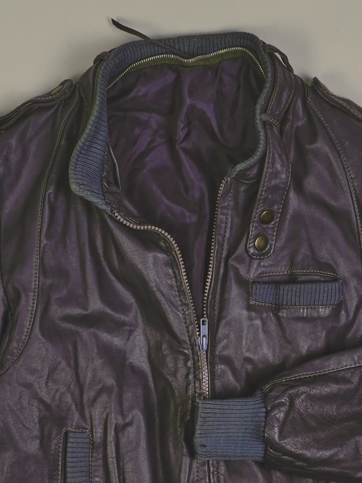 Vintage Lederjacke (S)