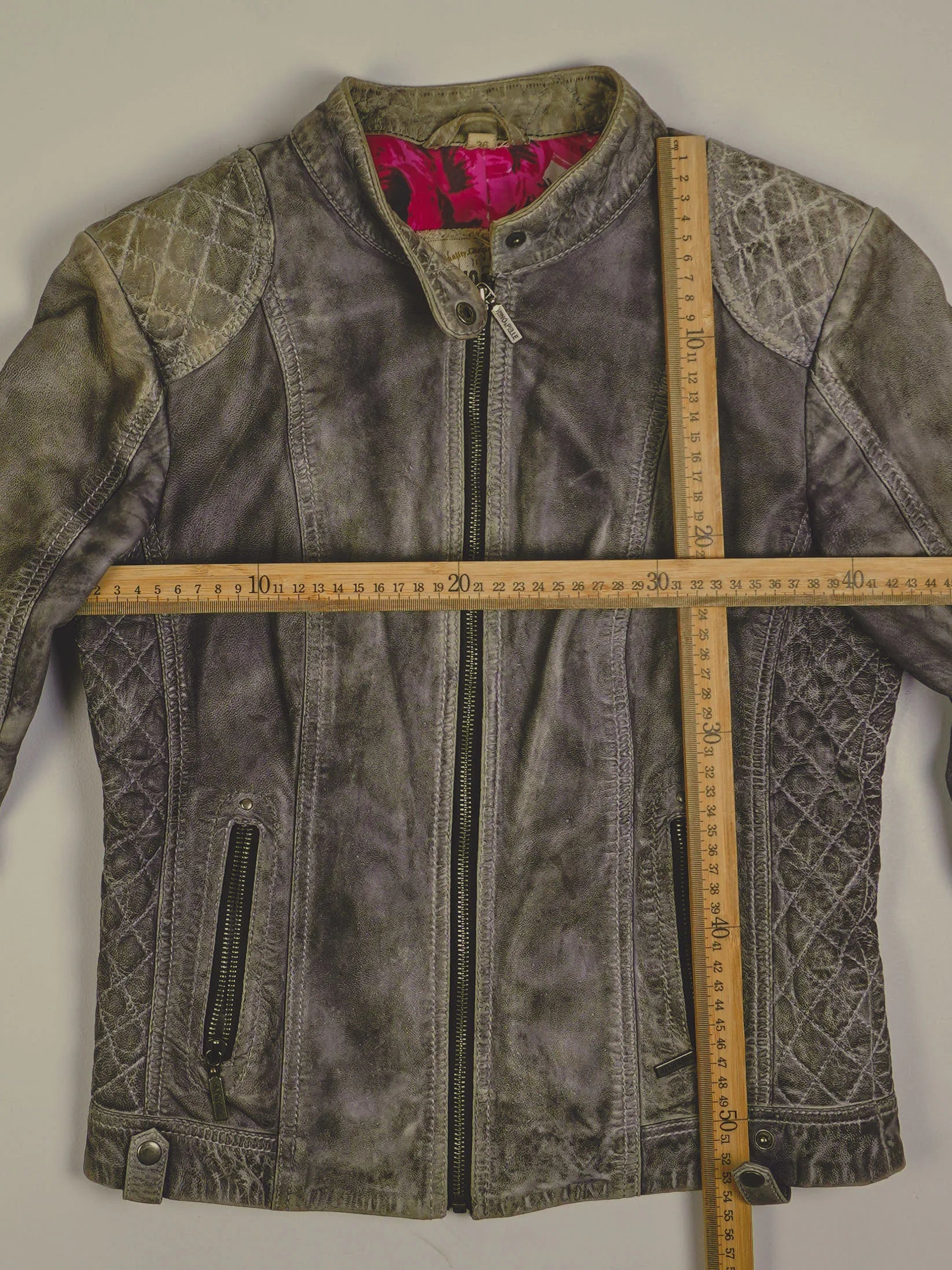 Vintage Lederjacke (S)