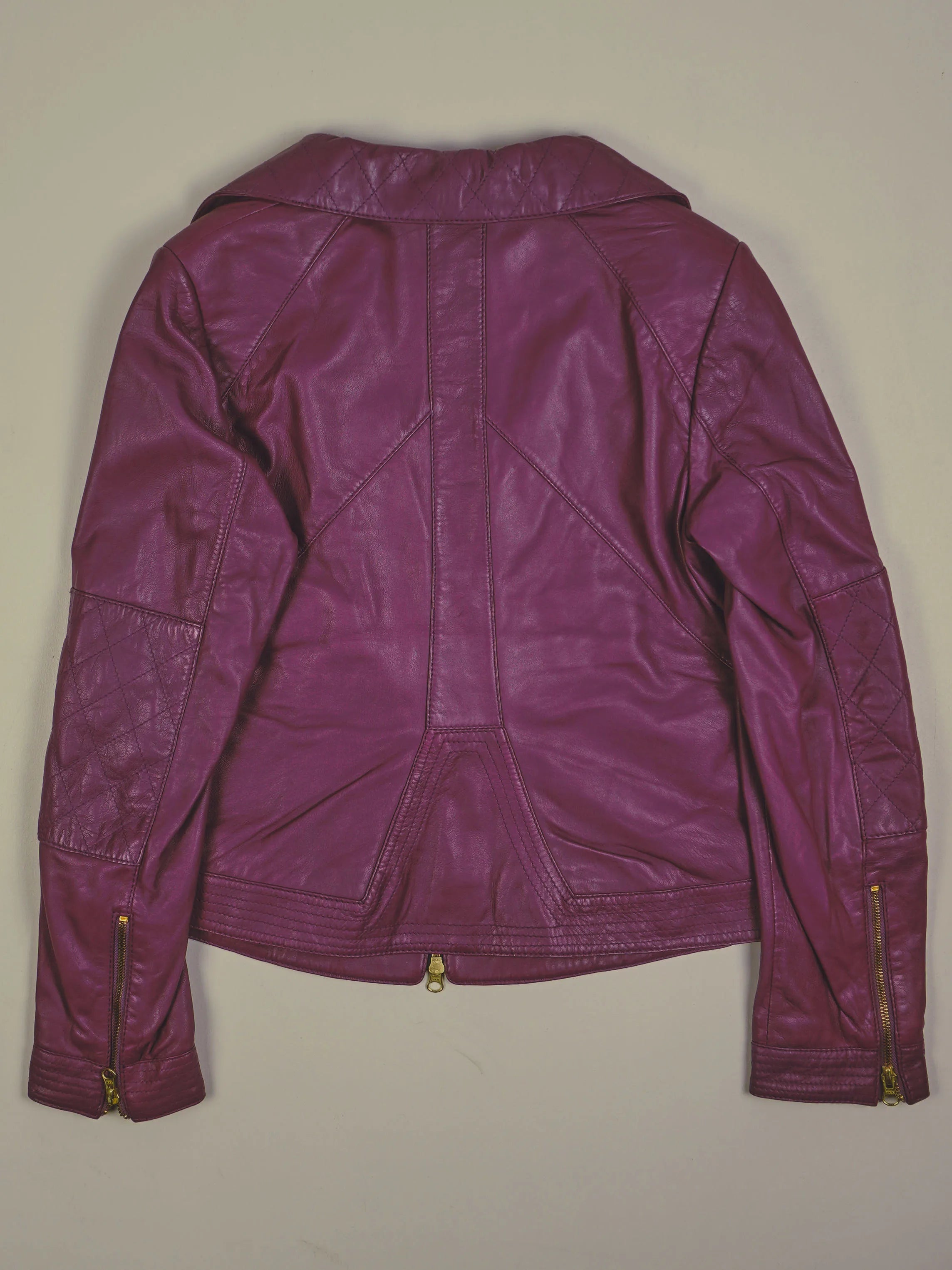 Vintage Lederjacke (M)