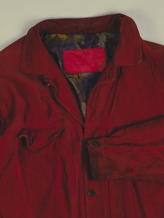 Vintage Lederjacke (M)