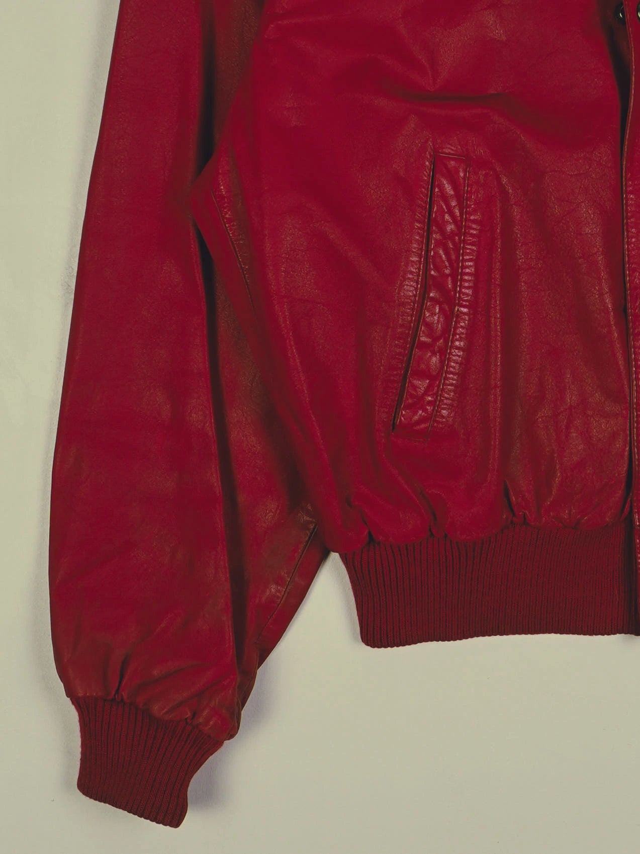 Vintage Lederjacke (L)