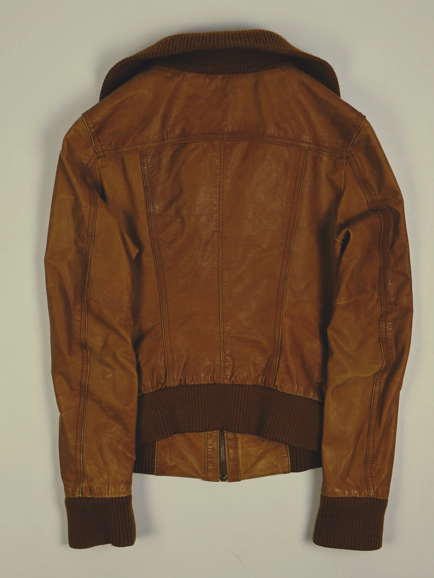 Vintage Lederjacke (XS)