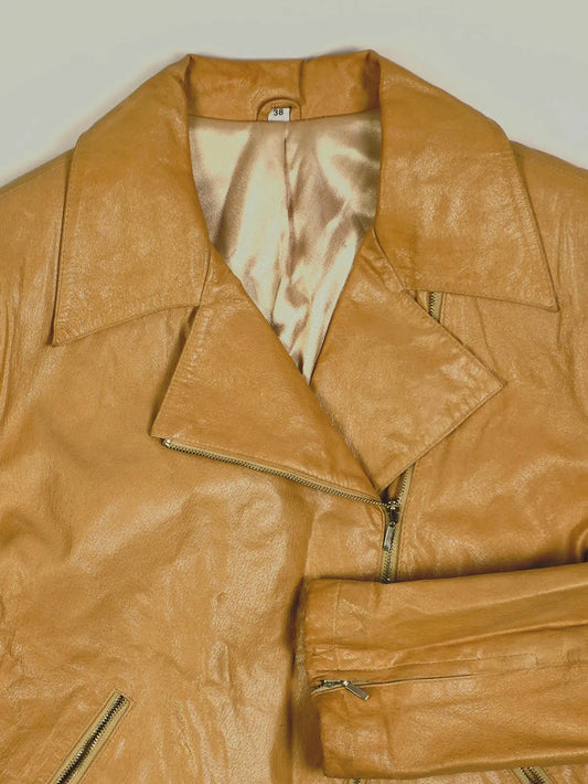 Vintage Lederjacke (XS)