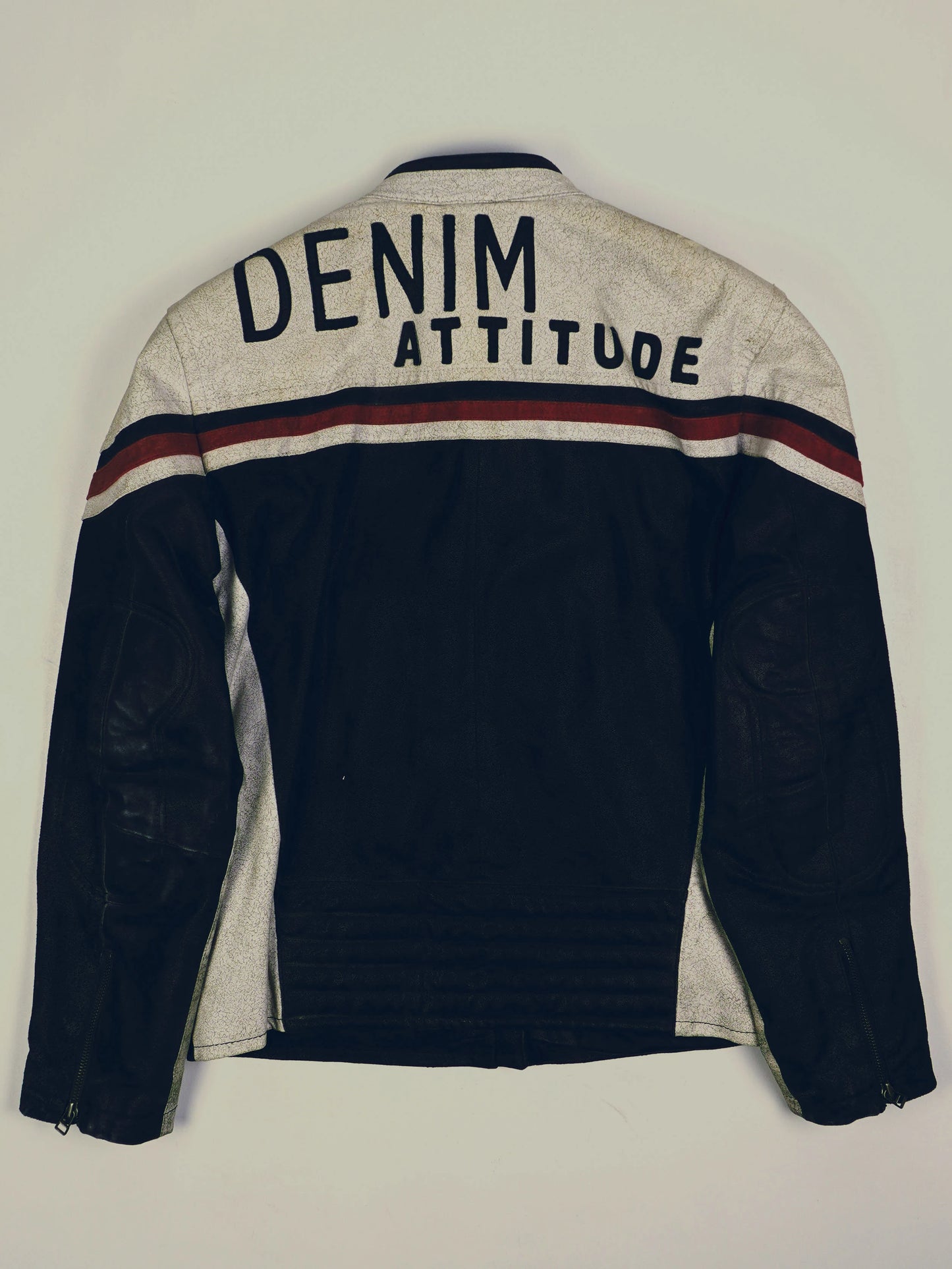 Vintage Racing Lederjacke (M)