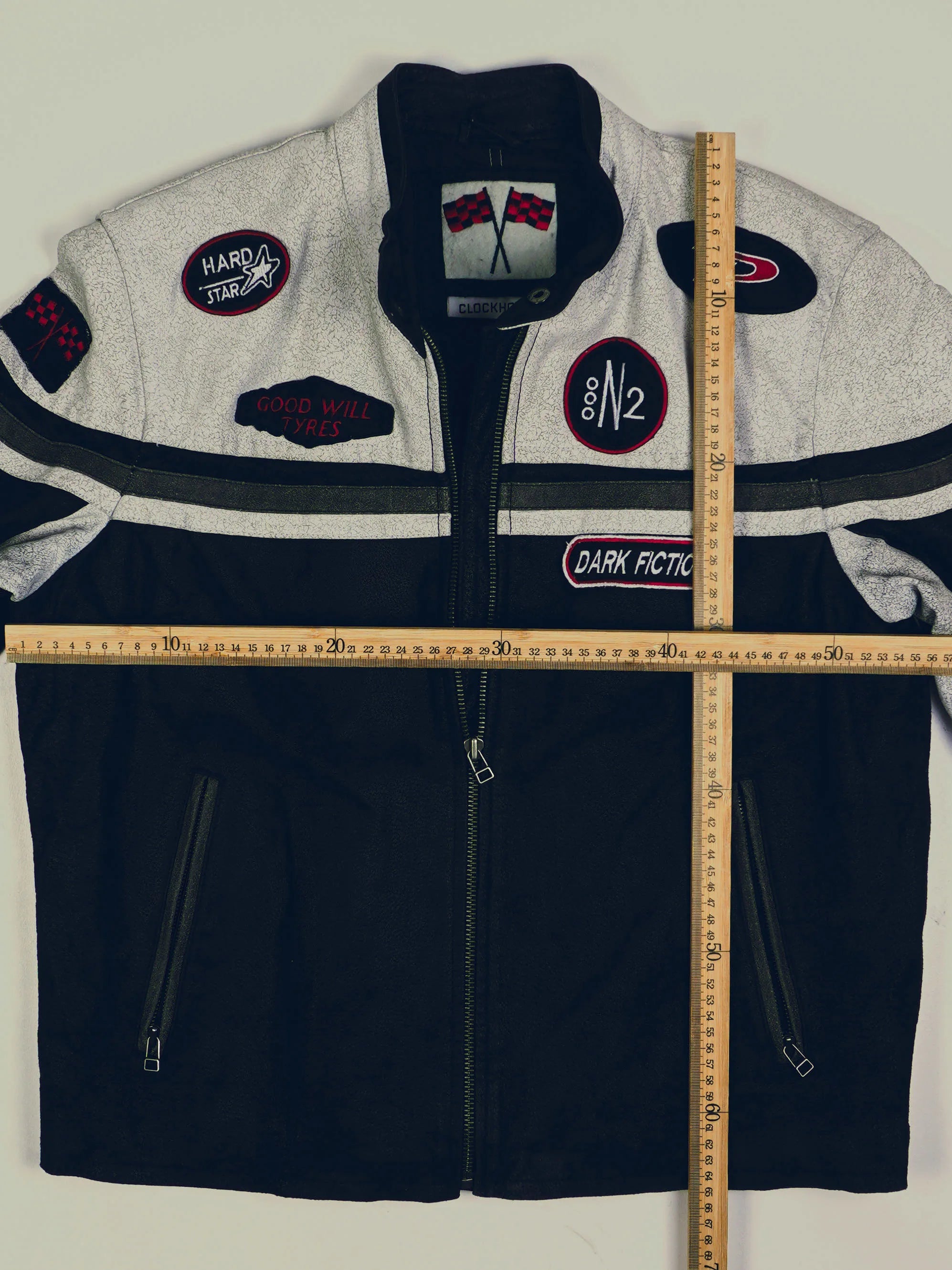 Vintage Clockhouse Lederjacke (M)